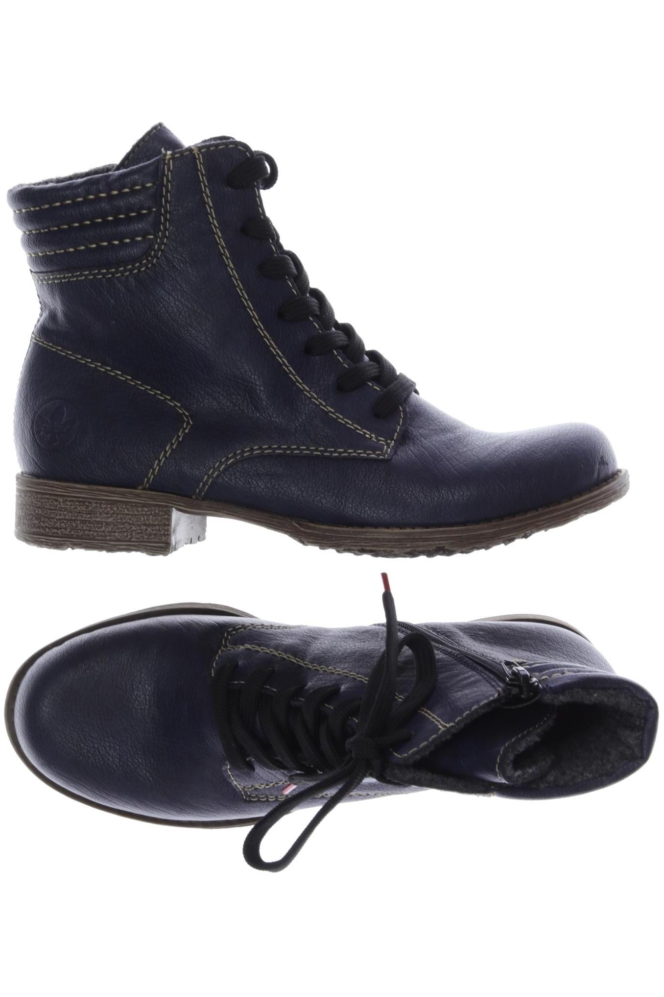 

Rieker Damen Stiefelette, marineblau, Gr. 37