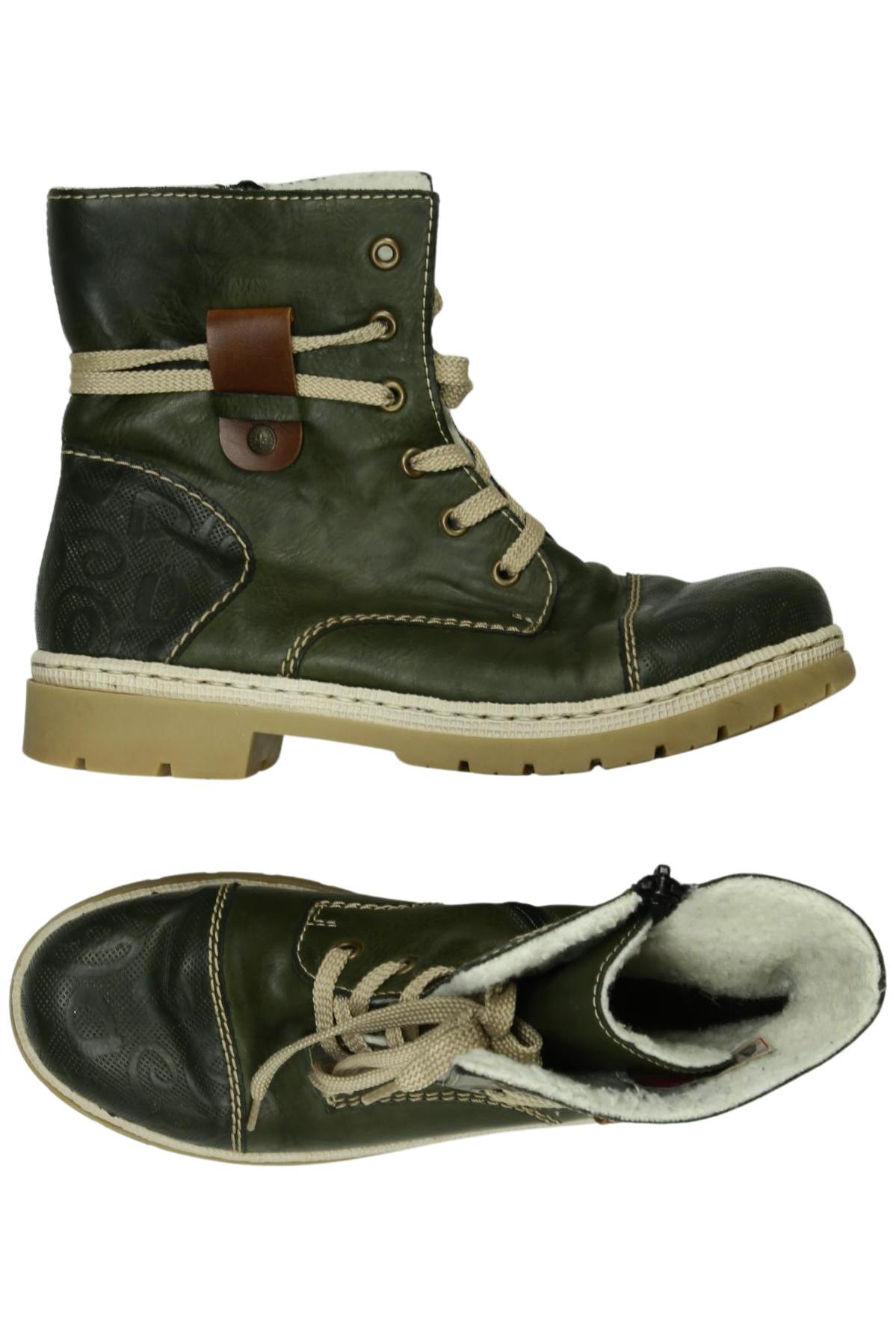 

Rieker Damen Stiefelette, grün, Gr. 39
