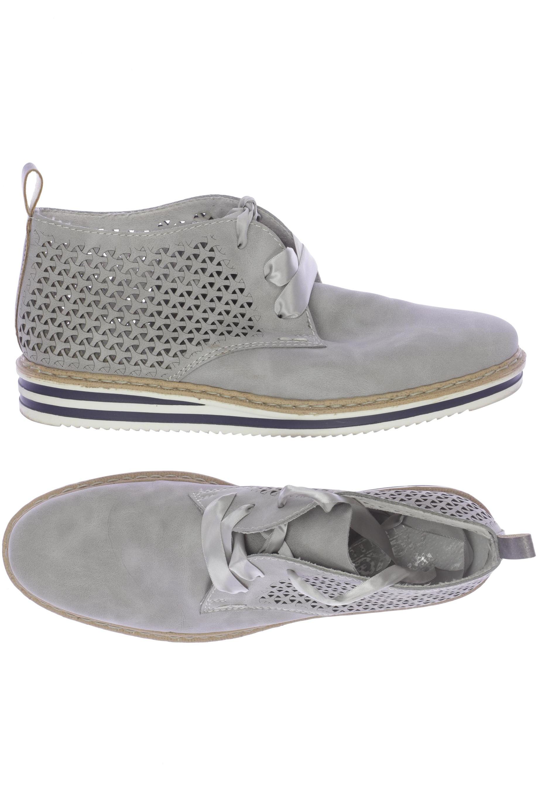 

Rieker Damen Stiefelette, grau, Gr. 40