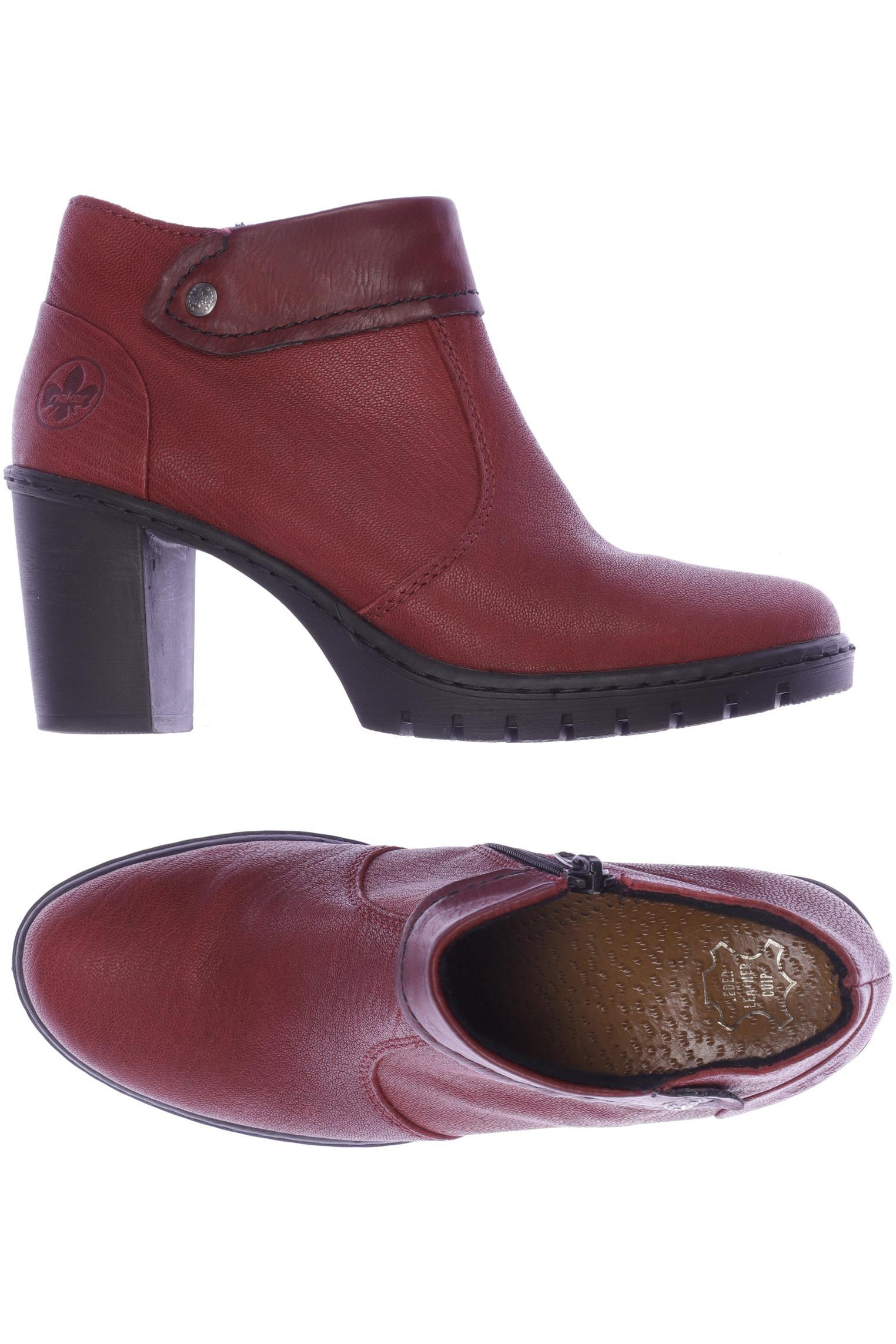 

Rieker Damen Stiefelette, bordeaux, Gr. 38