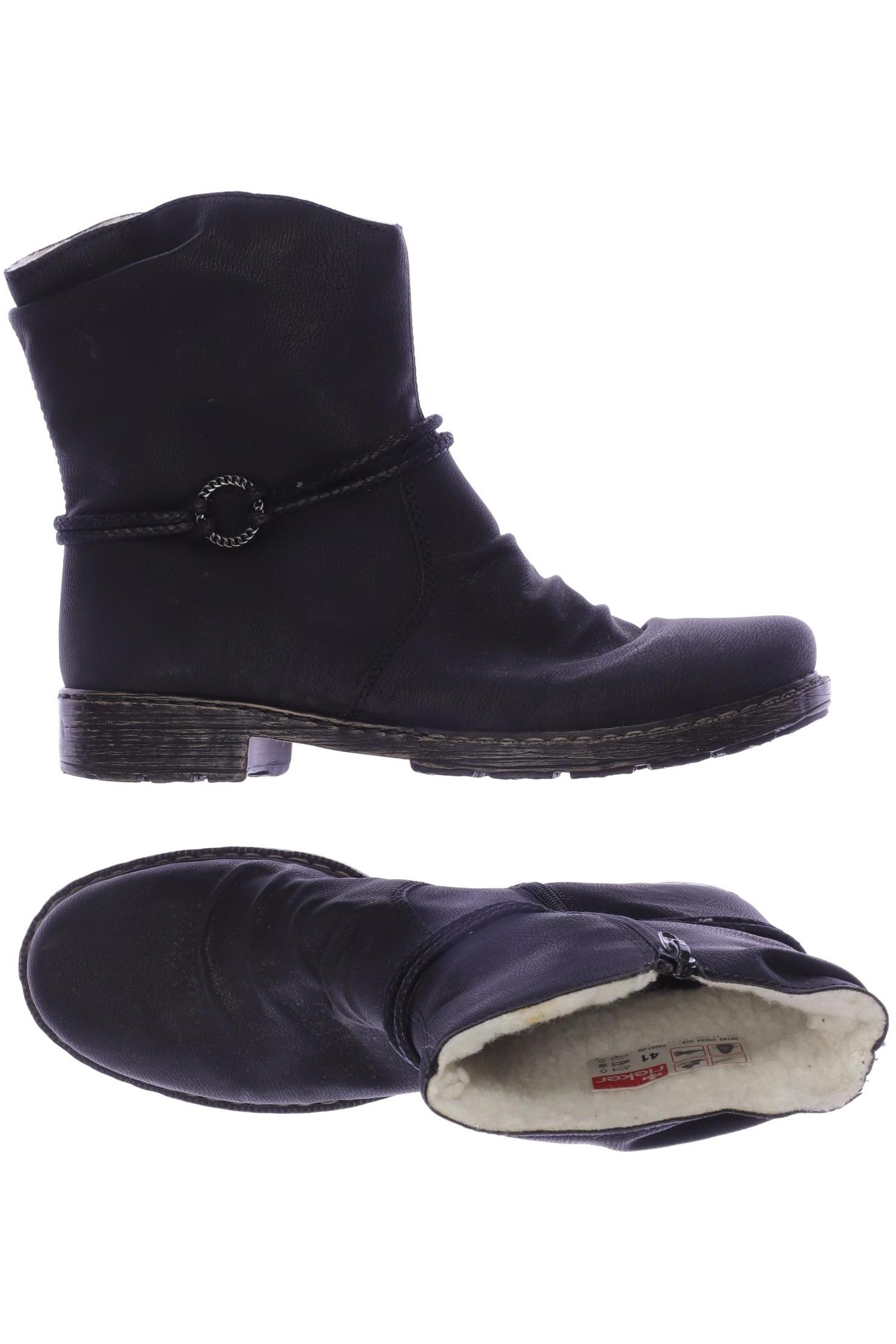 

Rieker Damen Stiefelette, schwarz, Gr. 41