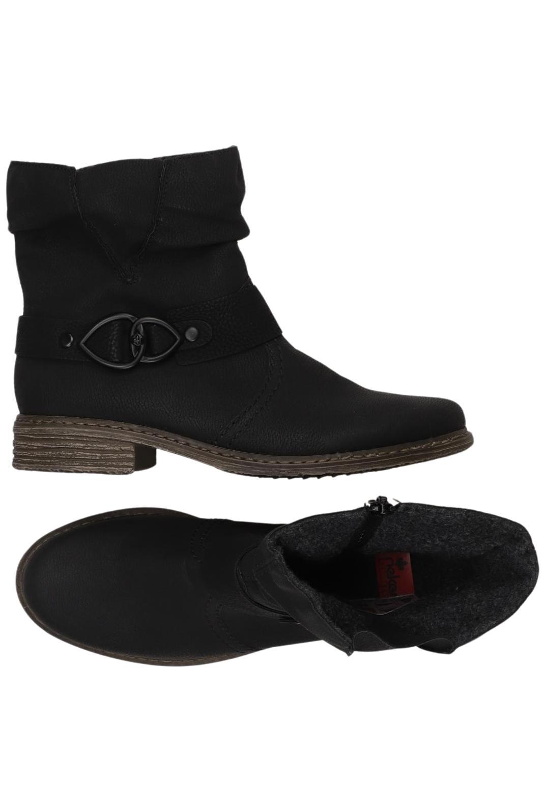 

Rieker Damen Stiefelette, schwarz, Gr. 38