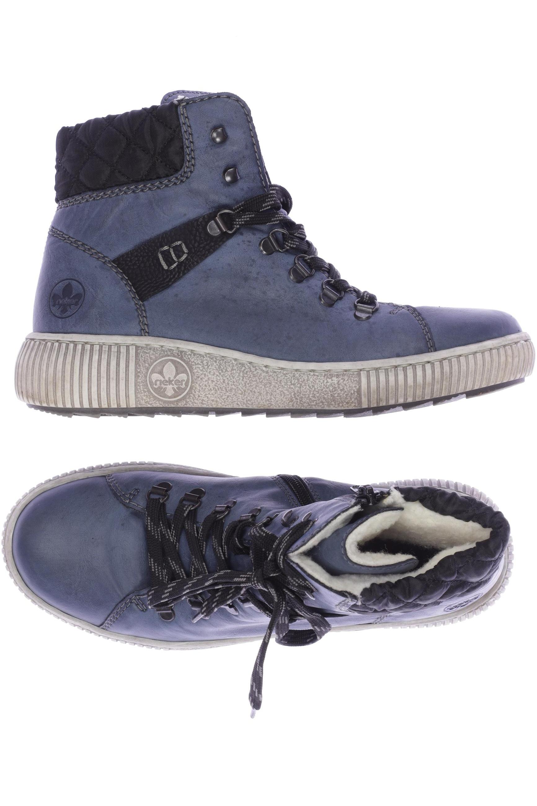 

Rieker Damen Stiefelette, blau, Gr. 39