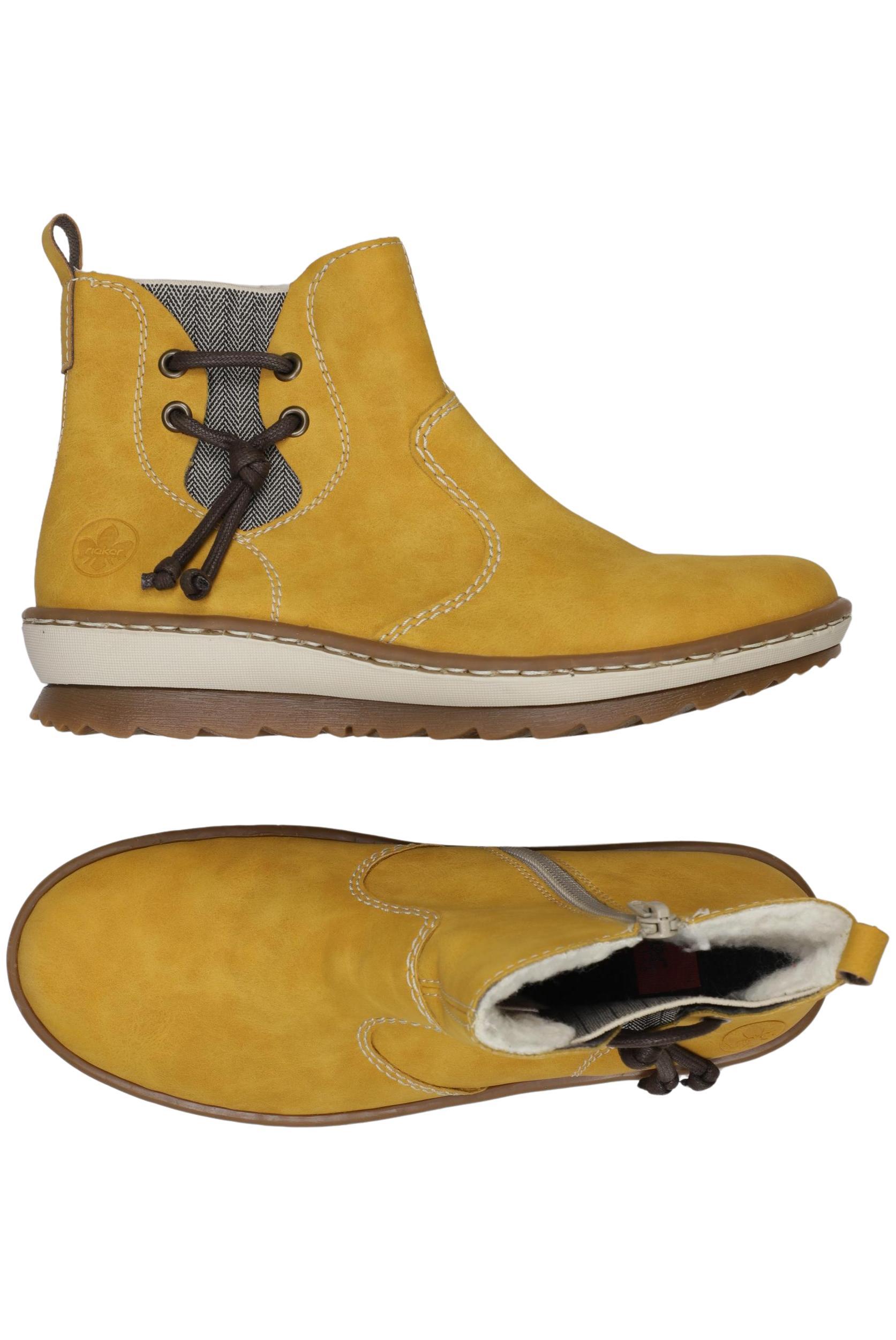 

Rieker Damen Stiefelette, gelb, Gr. 38