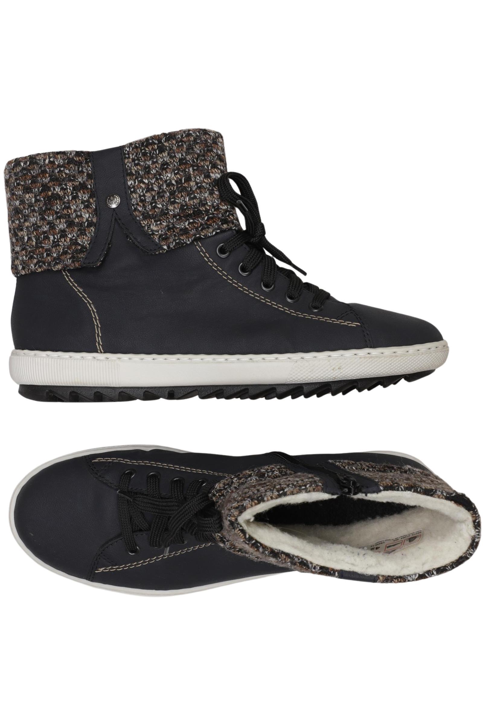 

Rieker Damen Stiefelette, marineblau, Gr. 42