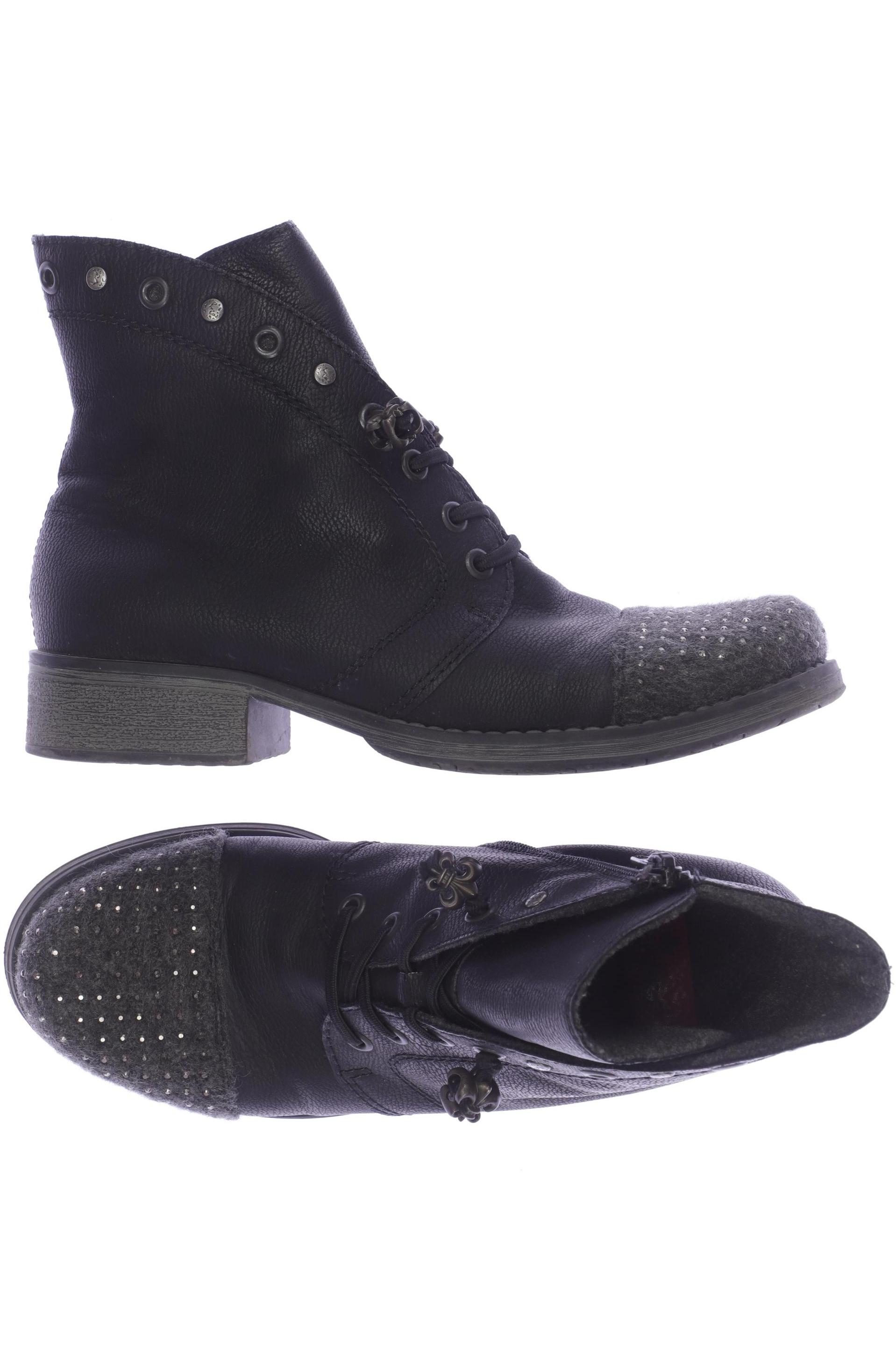 

Rieker Damen Stiefelette, schwarz, Gr. 37