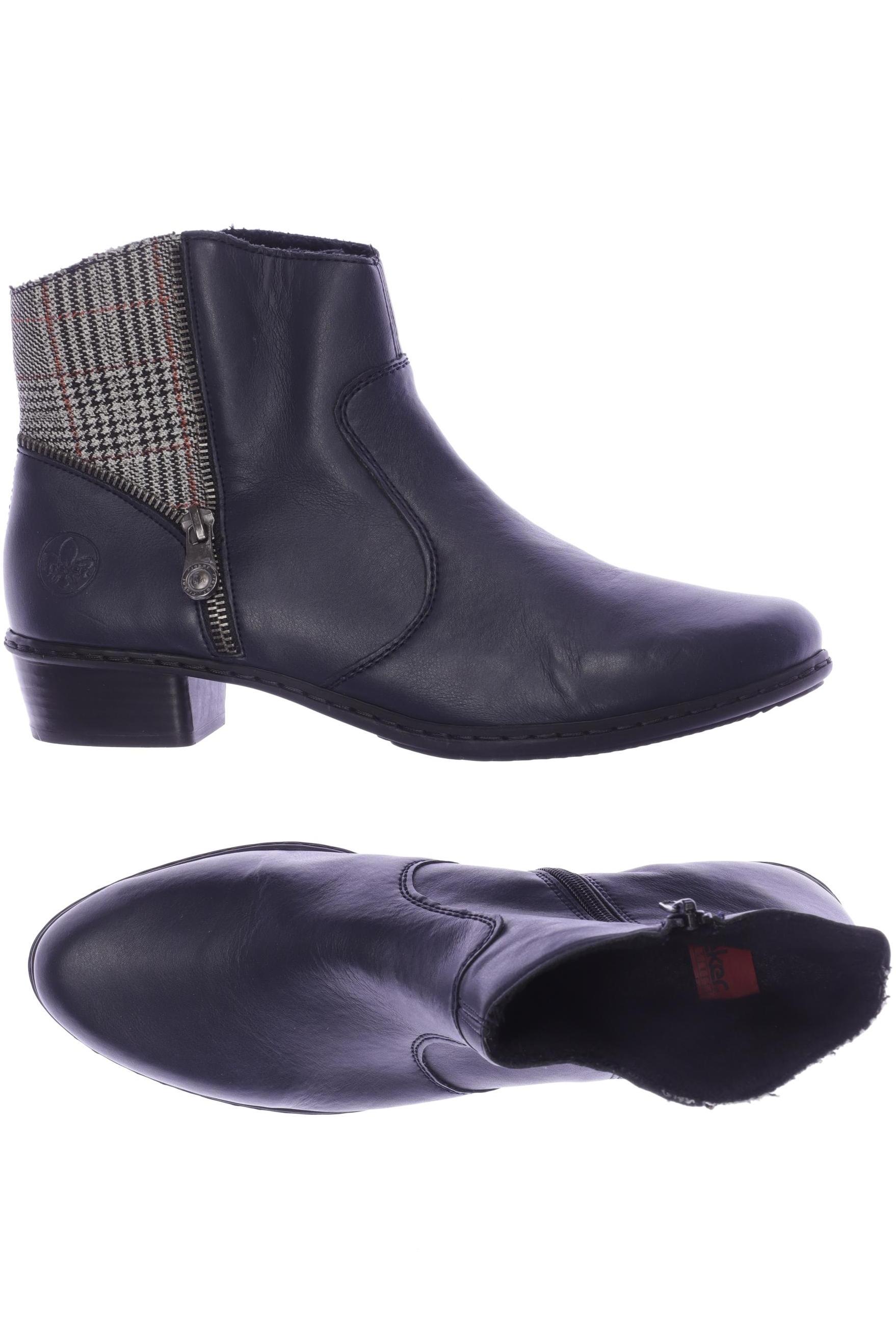 

Rieker Damen Stiefelette, marineblau, Gr. 42