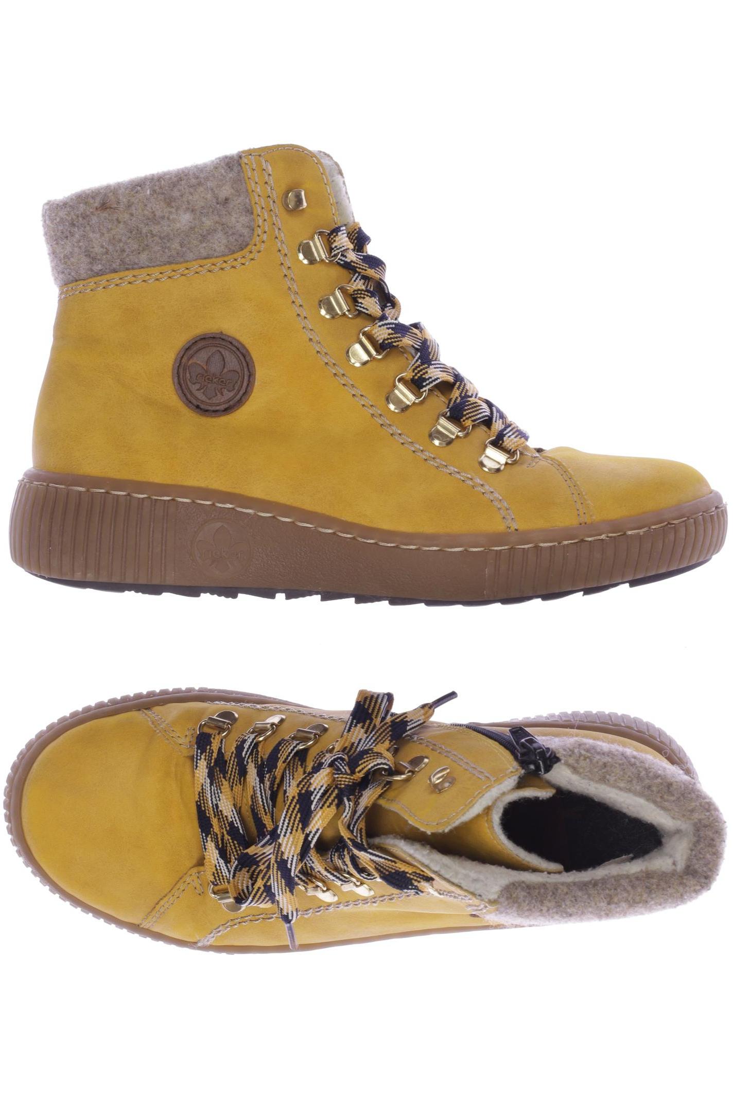 

Rieker Damen Stiefelette, orange, Gr. 37