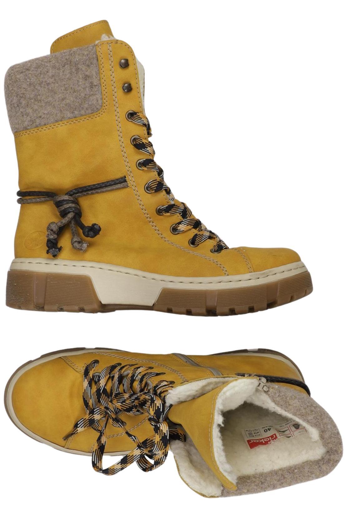 

Rieker Damen Stiefelette, gelb, Gr. 40