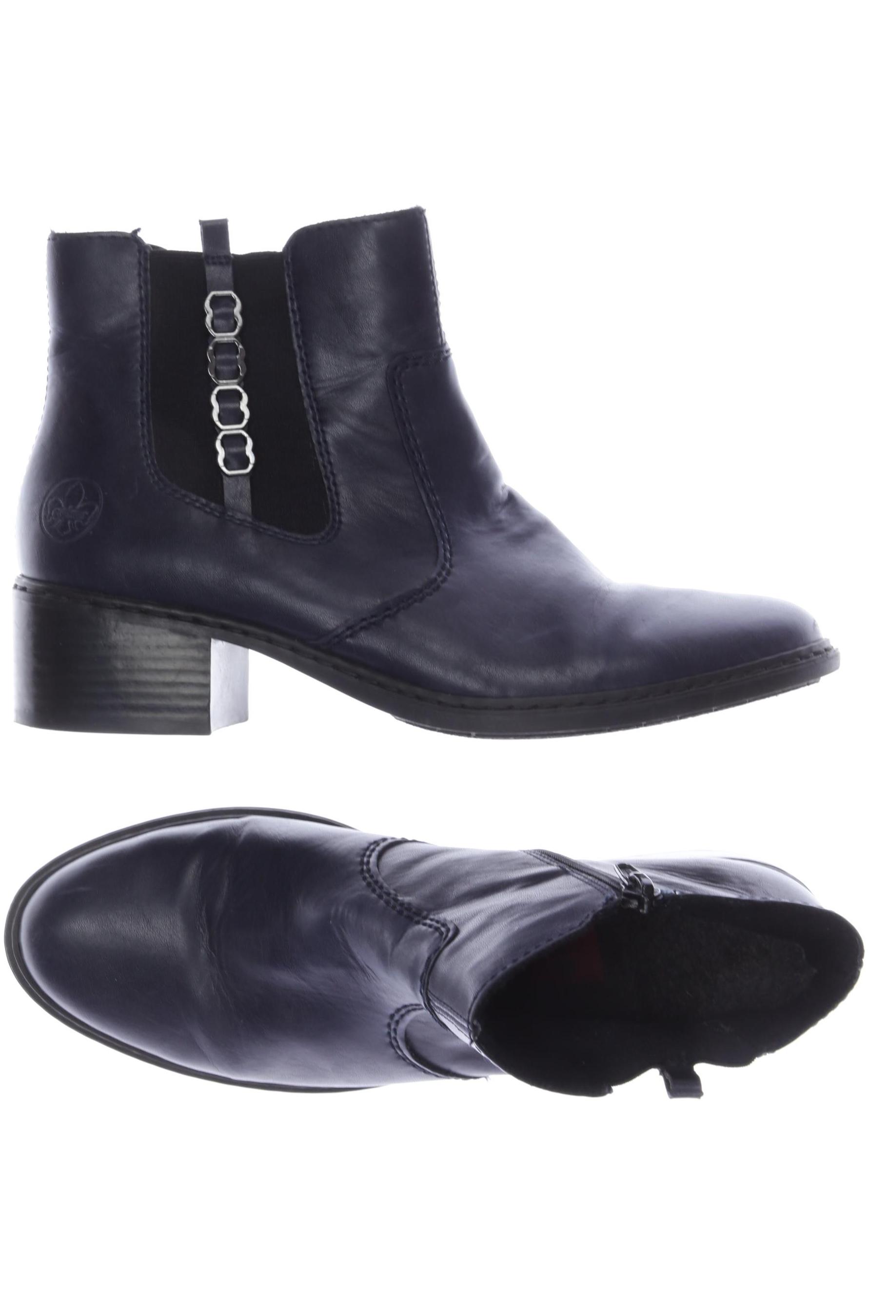 

Rieker Damen Stiefelette, marineblau, Gr. 40