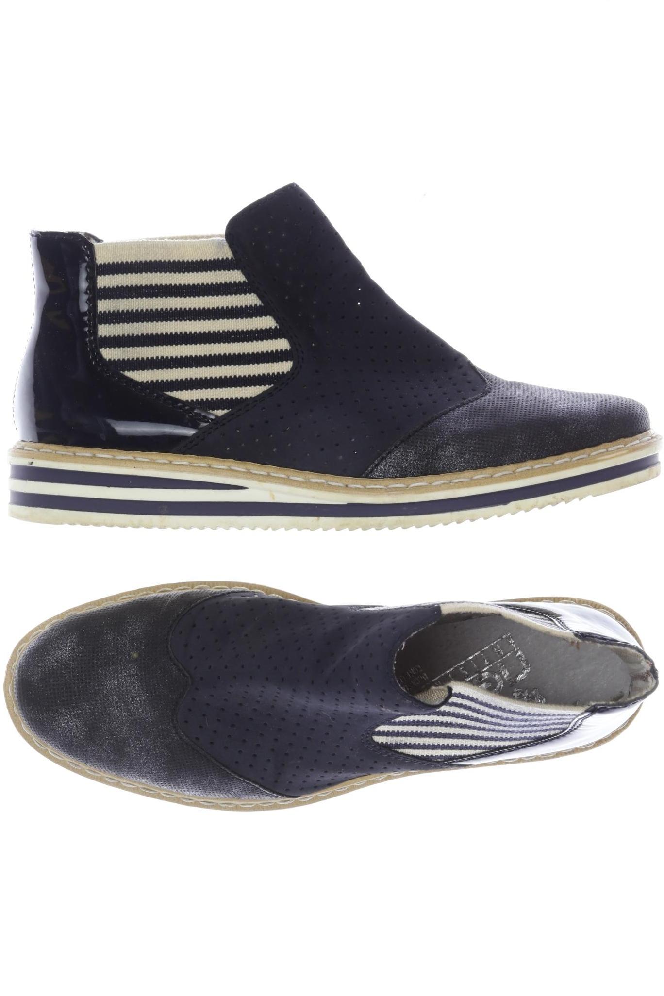 

Rieker Damen Stiefelette, marineblau, Gr. 37