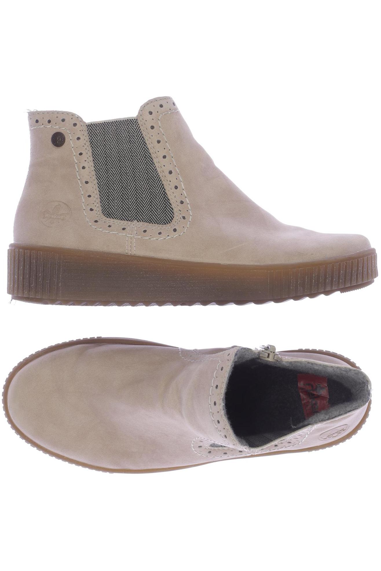 

Rieker Damen Stiefelette, beige, Gr. 36