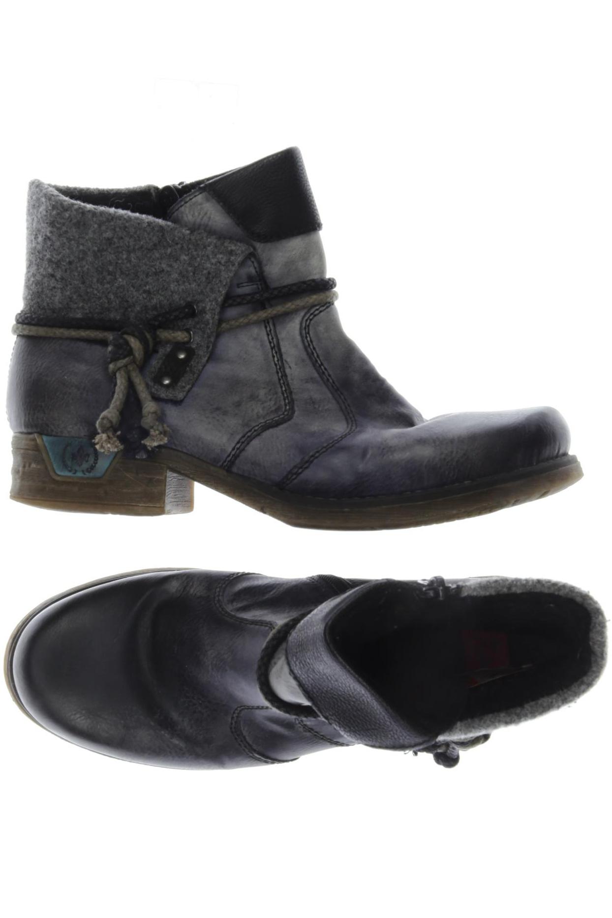 

Rieker Damen Stiefelette, marineblau, Gr. 38