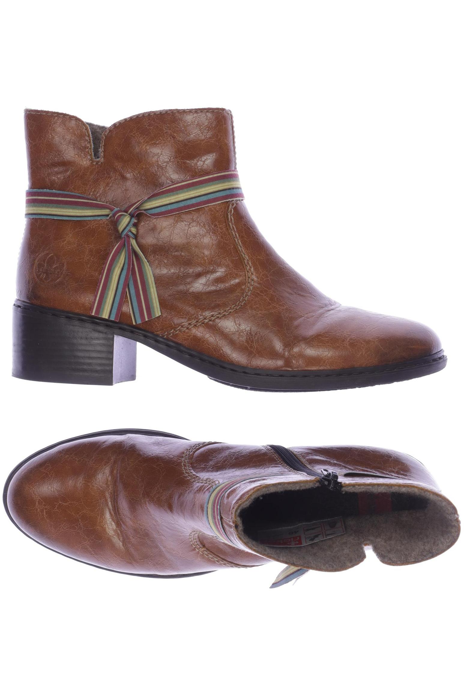 

Rieker Damen Stiefelette, braun, Gr. 40