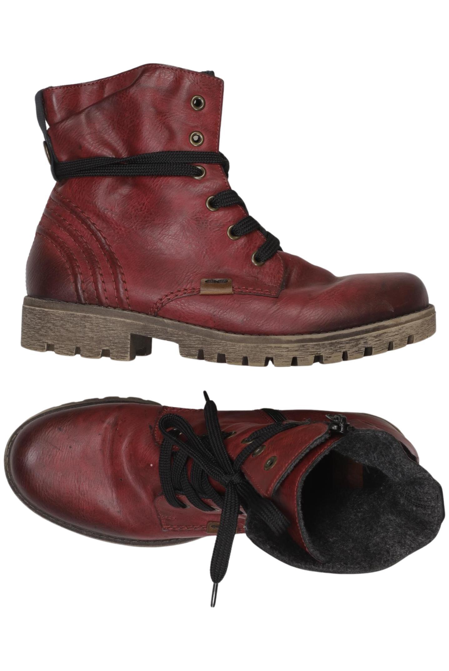 

Rieker Damen Stiefelette, rot, Gr. 39