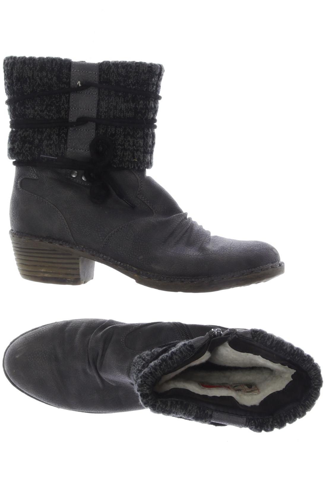 

Rieker Damen Stiefelette, grau, Gr. 37