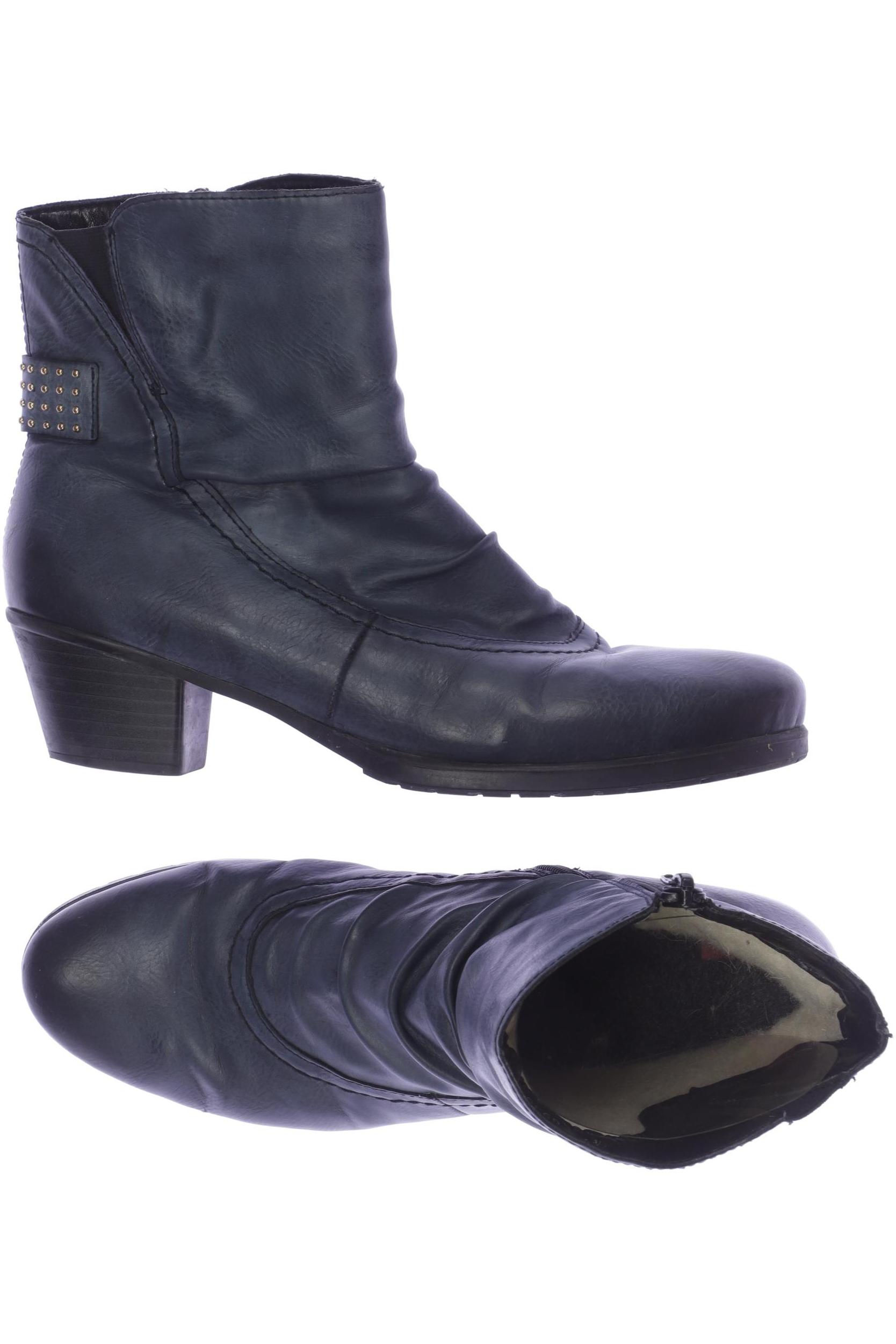 

Rieker Damen Stiefelette, marineblau, Gr. 40