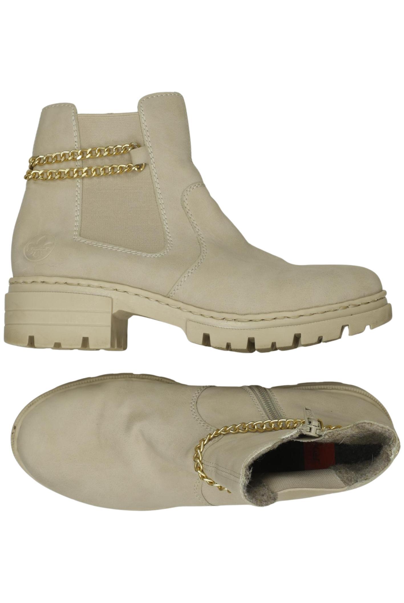 

Rieker Damen Stiefelette, beige, Gr. 37