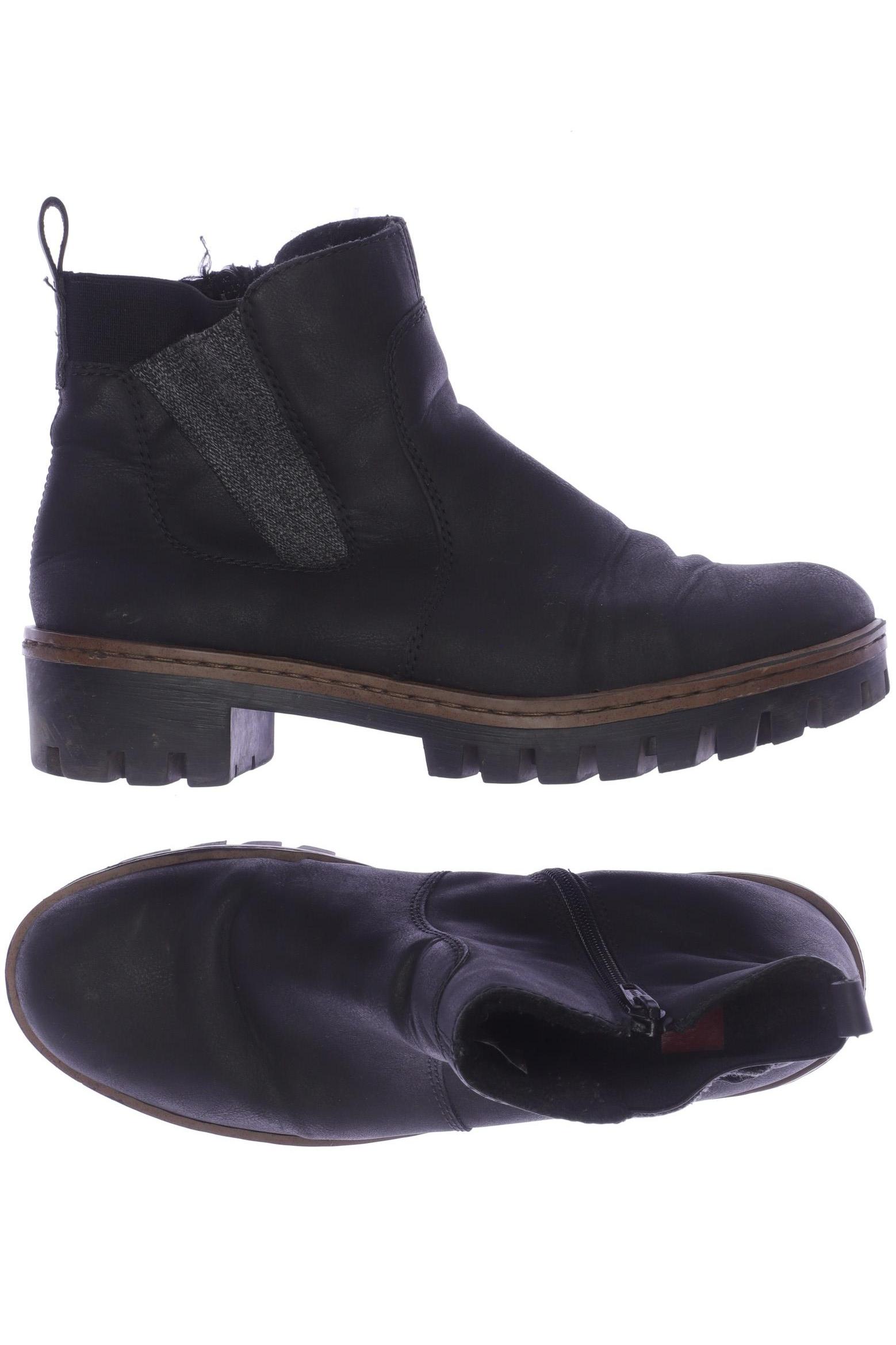

Rieker Damen Stiefelette, schwarz, Gr. 40