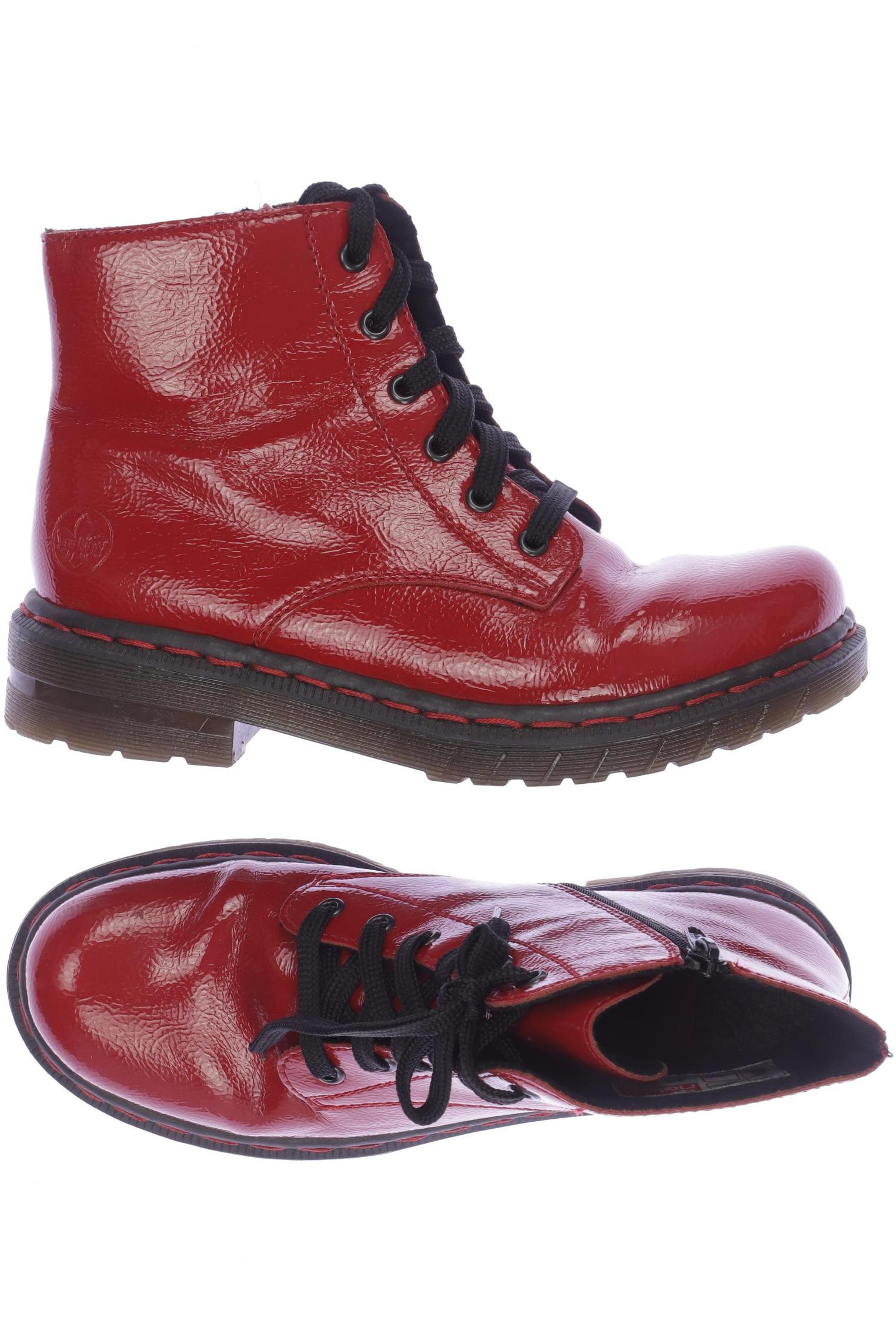 

Rieker Damen Stiefelette, rot, Gr. 40