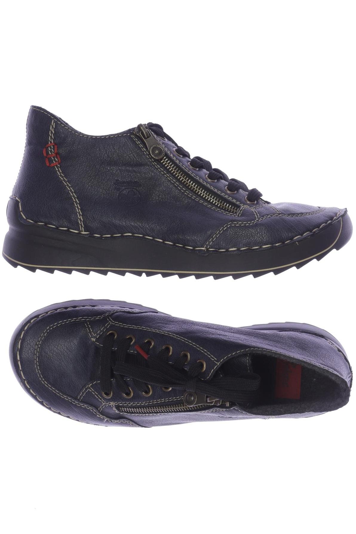 

Rieker Damen Stiefelette, marineblau, Gr. 40