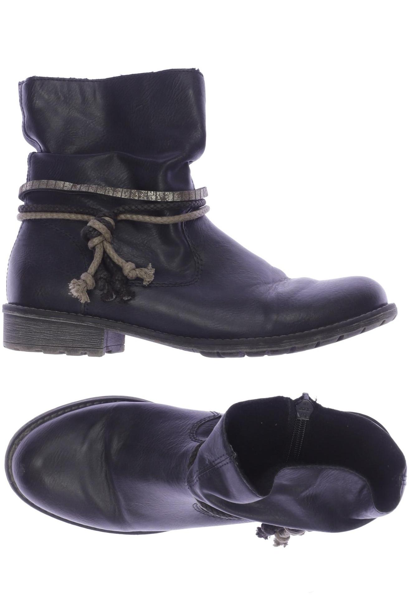 

Rieker Damen Stiefelette, marineblau, Gr. 37