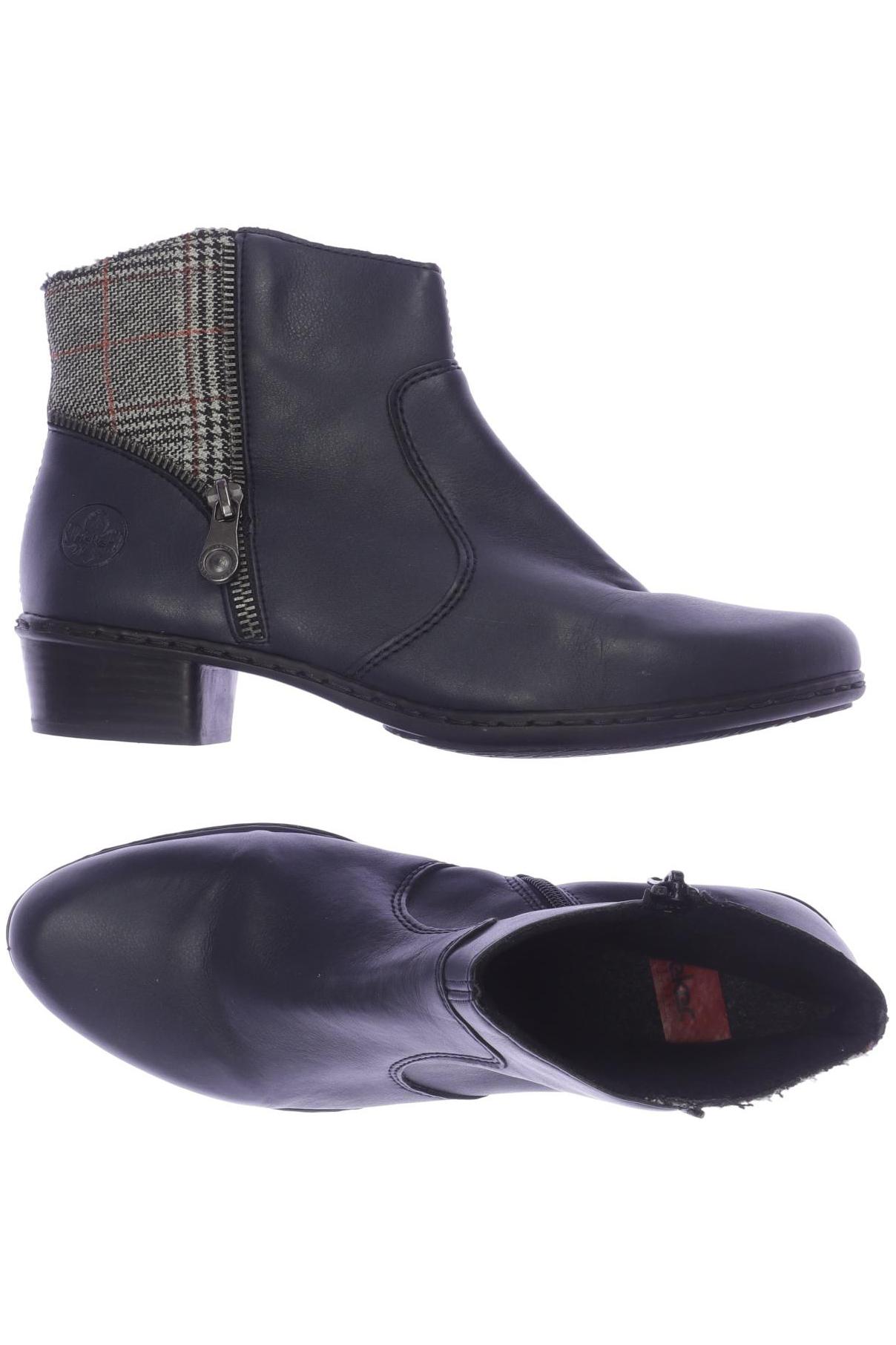 

Rieker Damen Stiefelette, marineblau, Gr. 39