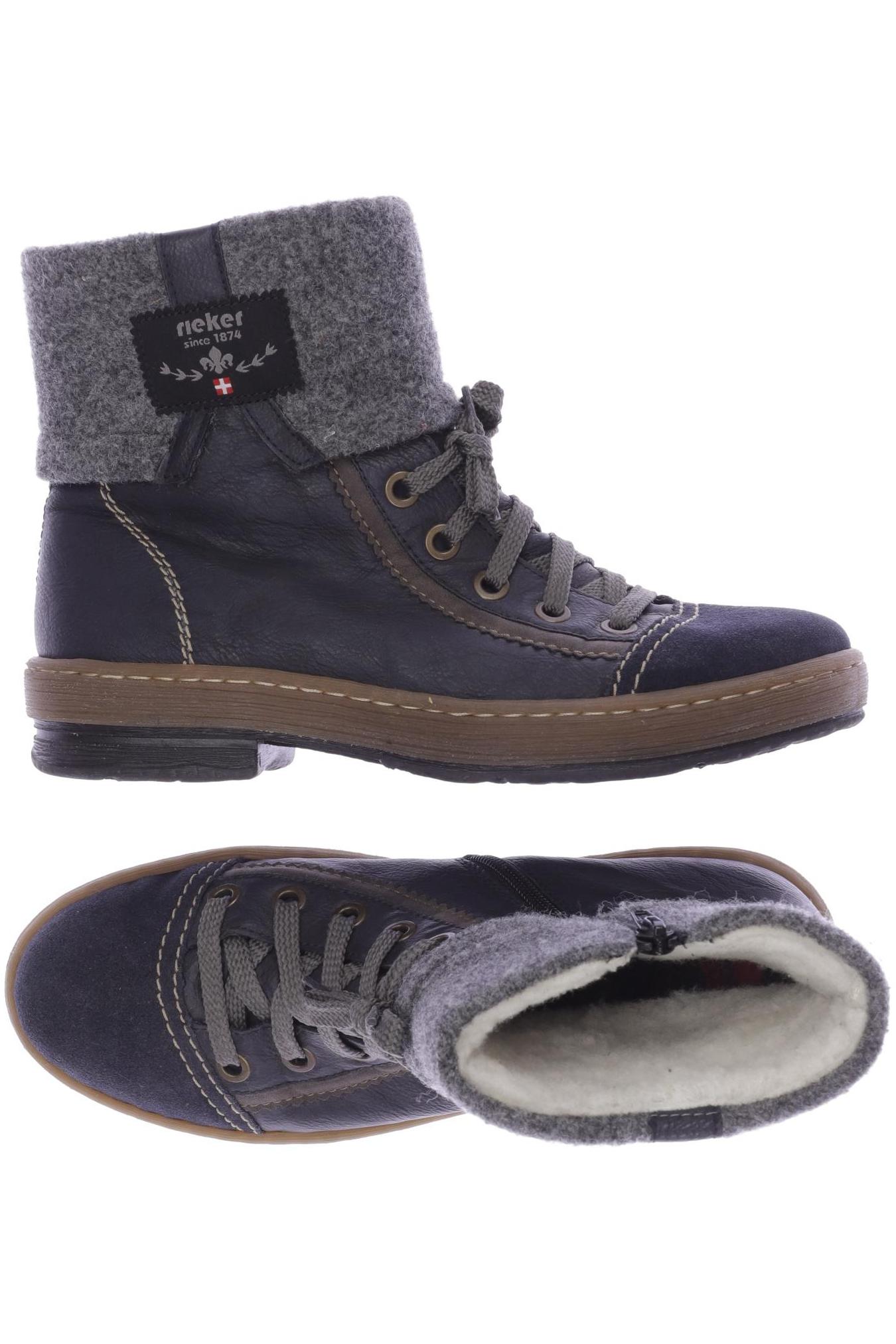 

Rieker Damen Stiefelette, marineblau