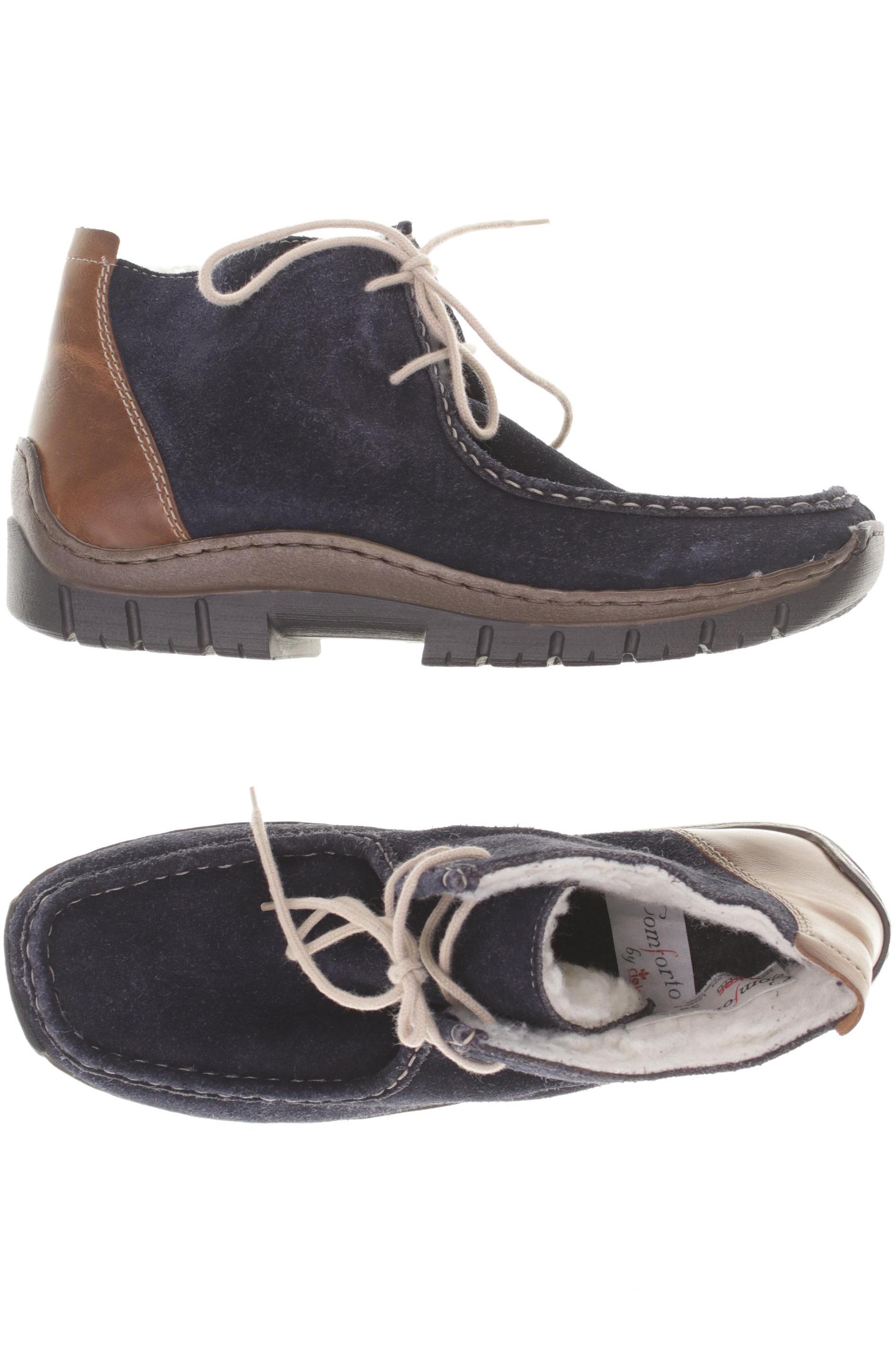

Rieker Damen Stiefelette, blau, Gr. 39