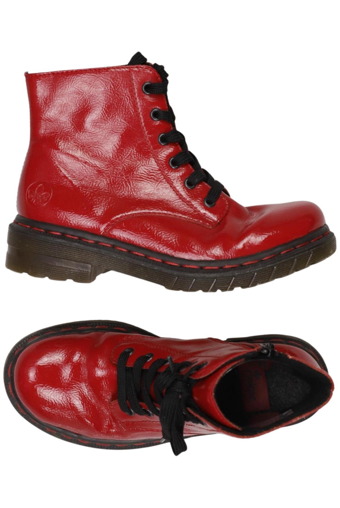 

Rieker Damen Stiefelette, rot, Gr. 37