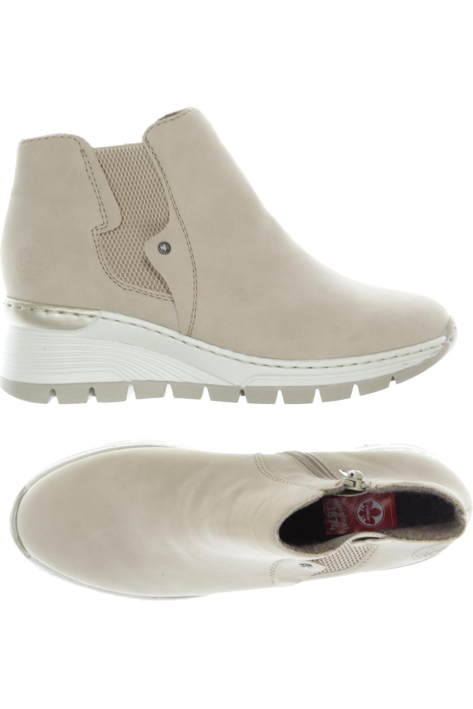

Rieker Damen Stiefelette, beige, Gr. 37