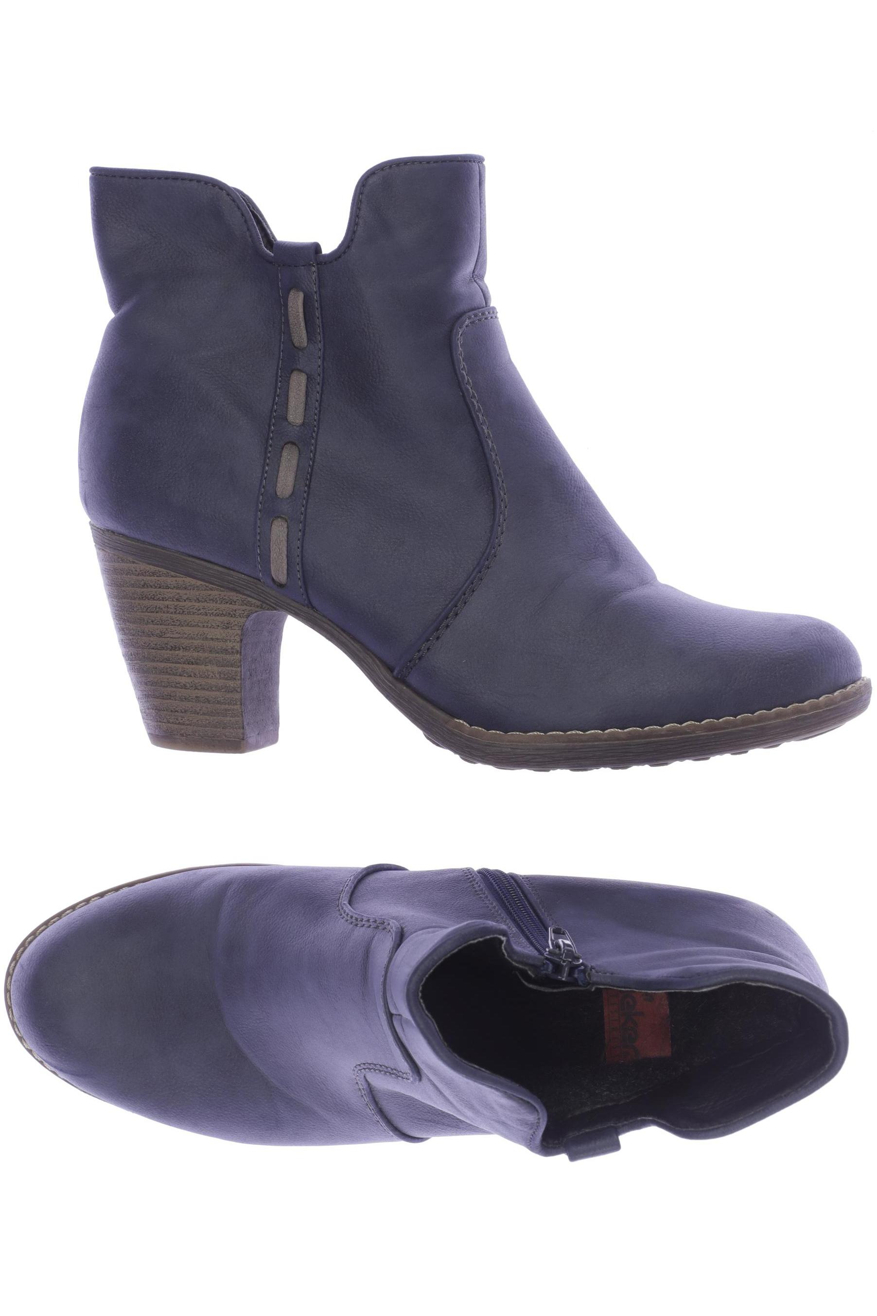 

Rieker Damen Stiefelette, marineblau, Gr. 39