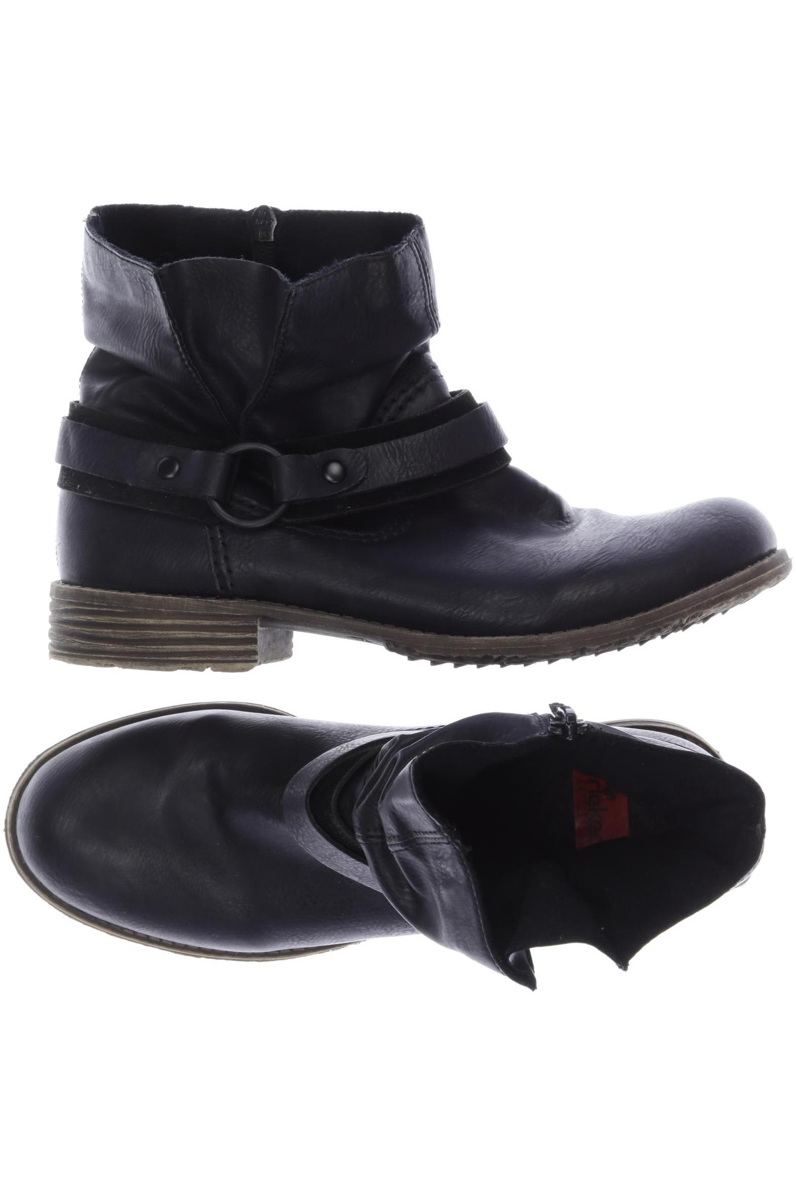 

Rieker Damen Stiefelette, schwarz, Gr. 40