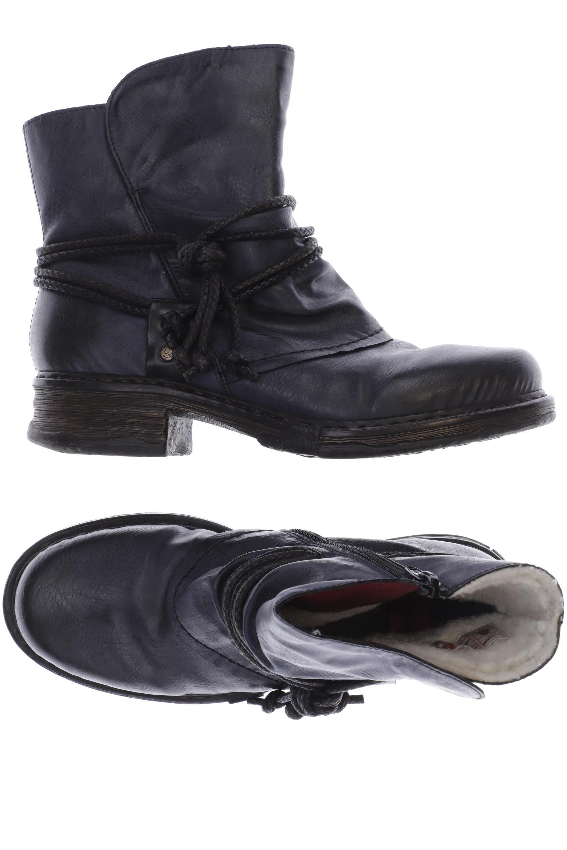 

Rieker Damen Stiefelette, blau, Gr. 37