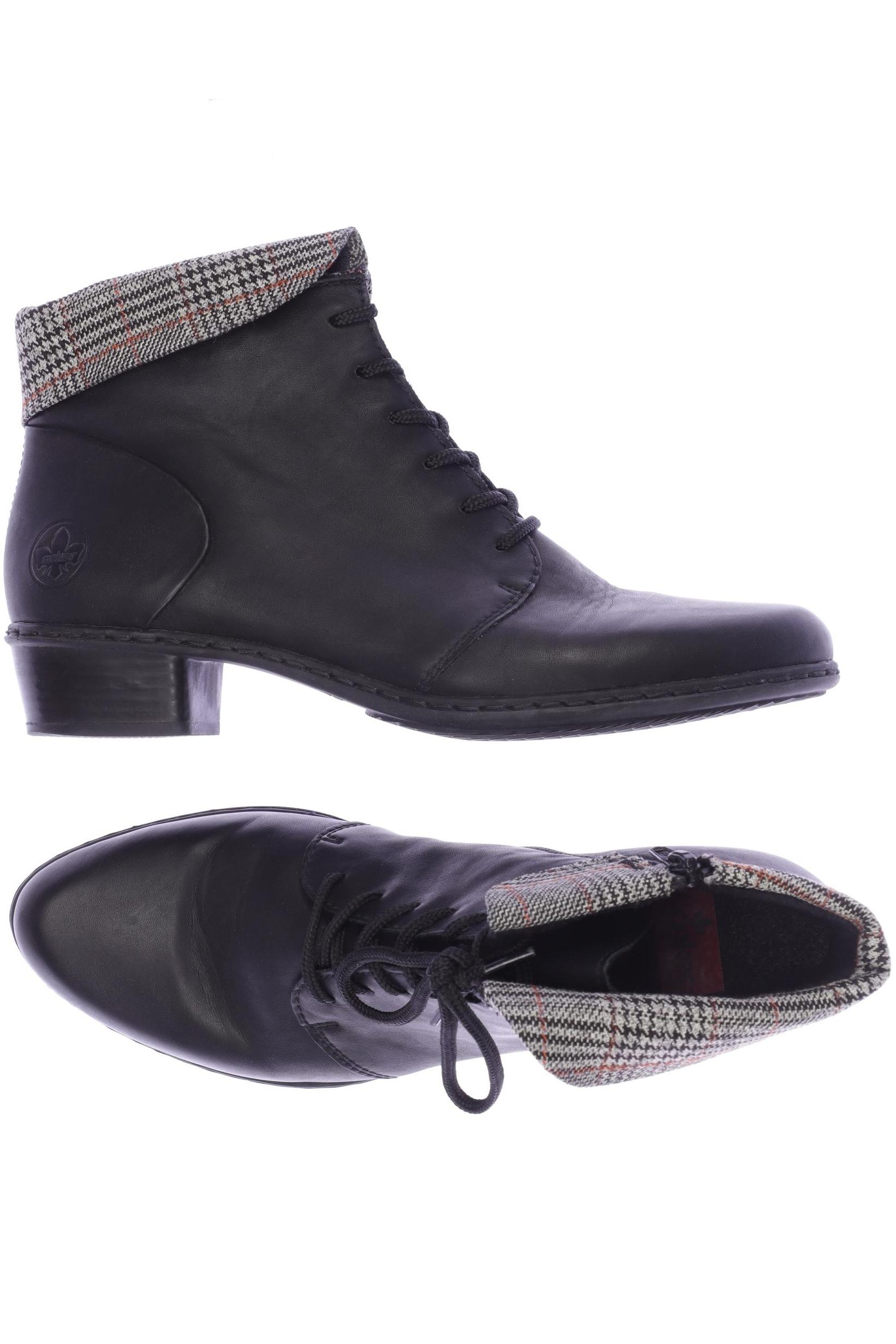 

Rieker Damen Stiefelette, schwarz, Gr. 40