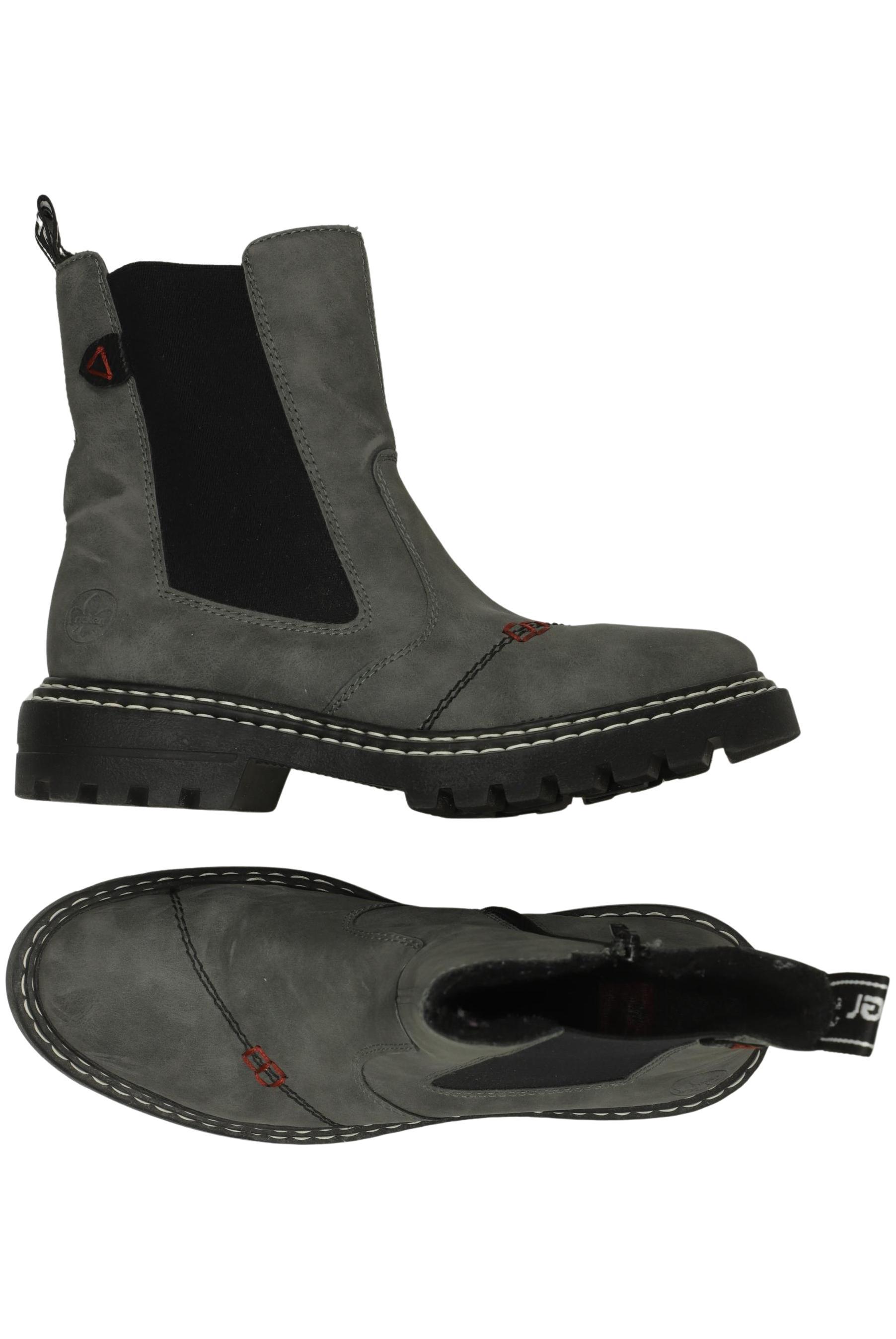 

Rieker Damen Stiefelette, grau, Gr. 40