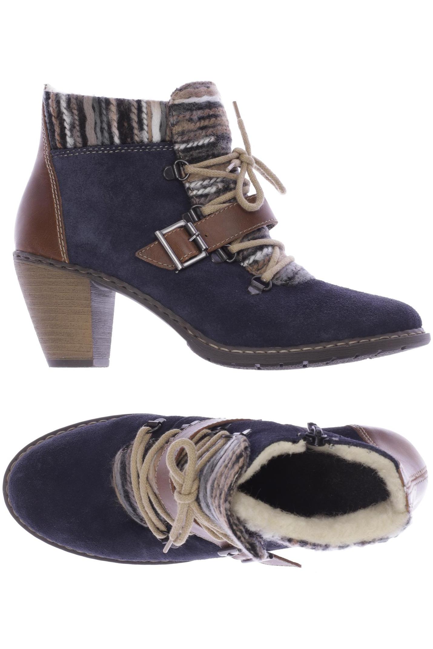 

Rieker Damen Stiefelette, marineblau