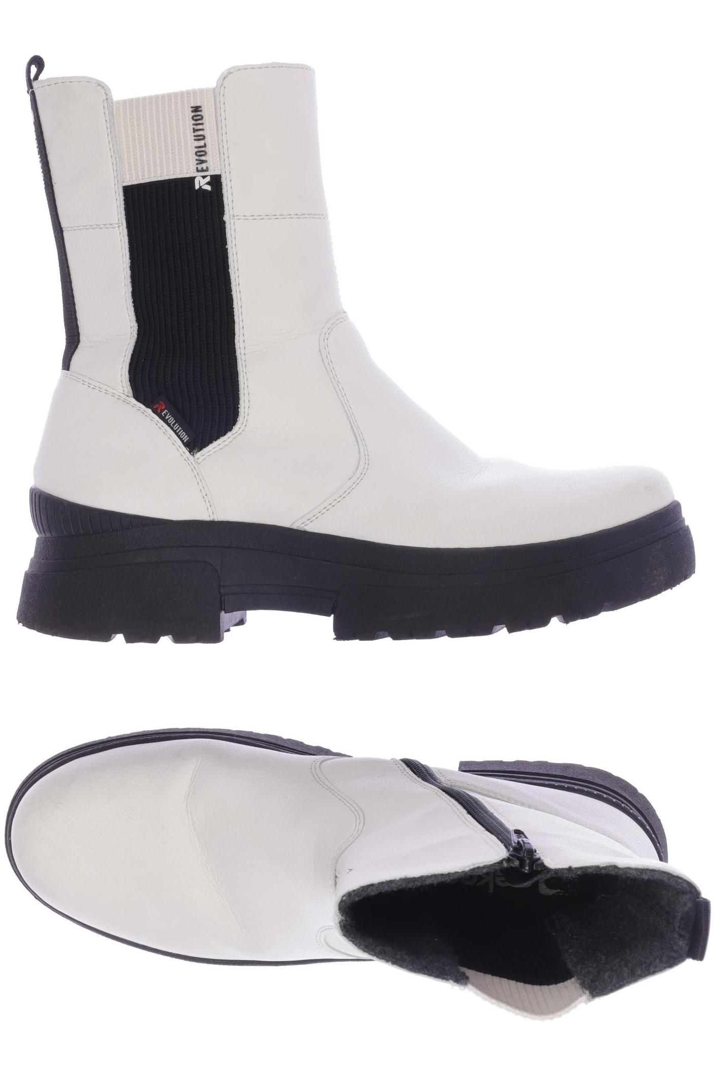 

Rieker Damen Stiefelette, weiß, Gr. 41