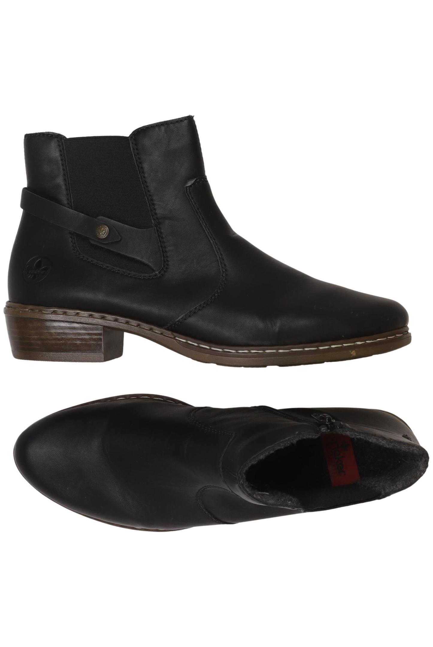 

Rieker Damen Stiefelette, schwarz, Gr. 42