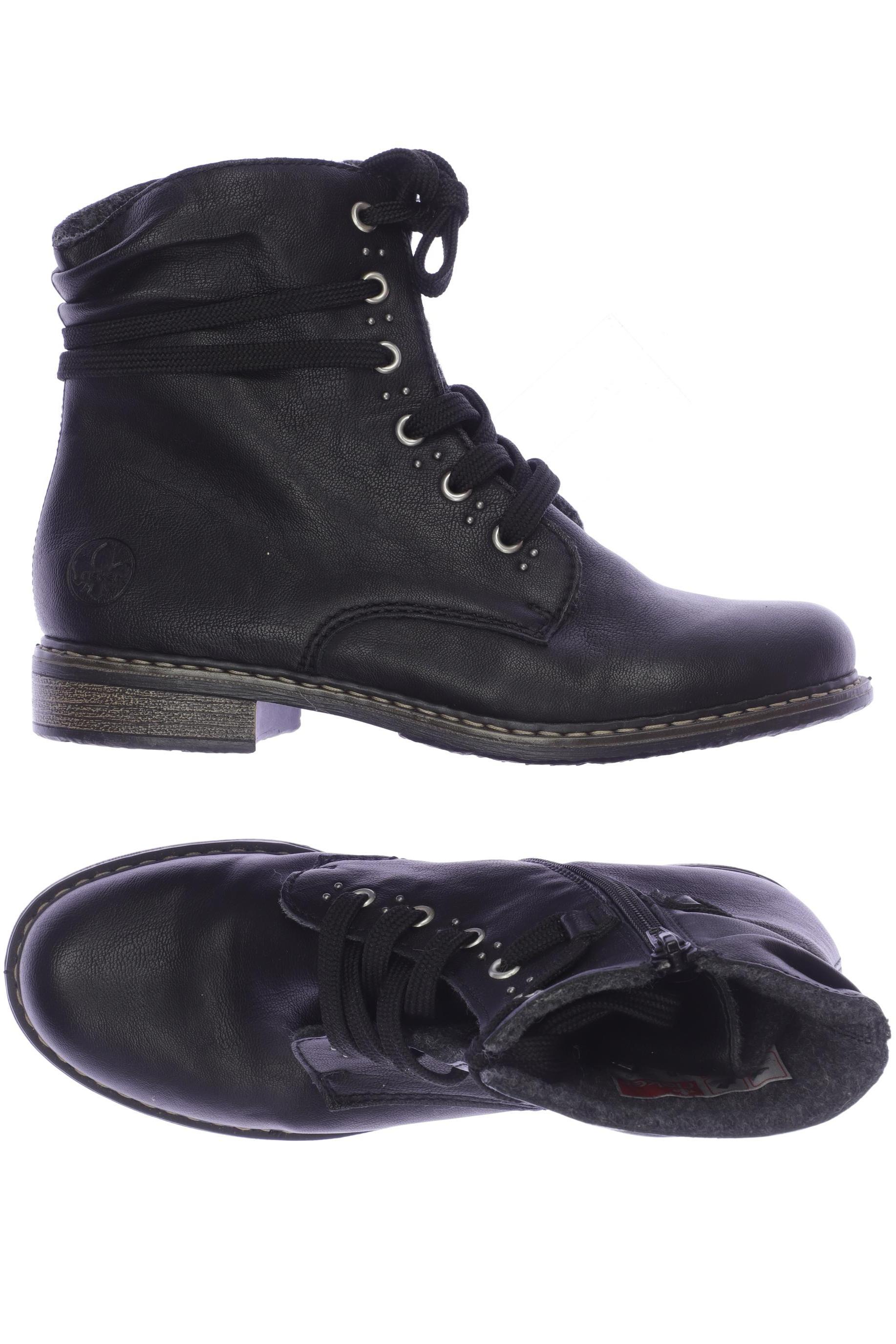 

Rieker Damen Stiefelette, schwarz, Gr. 38