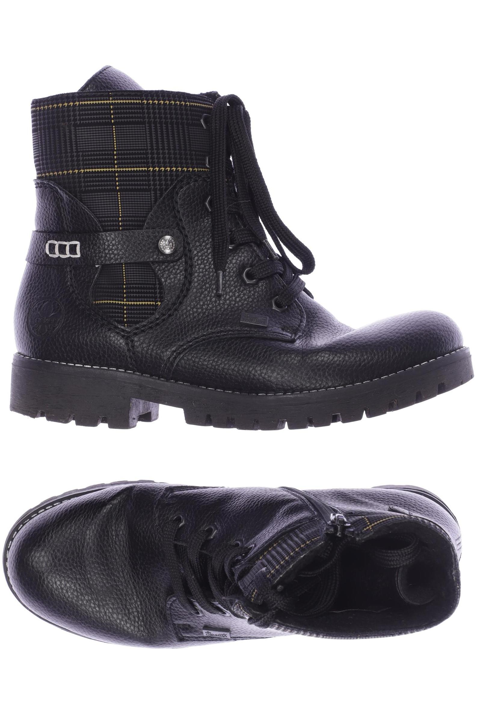

Rieker Damen Stiefelette, schwarz, Gr. 37