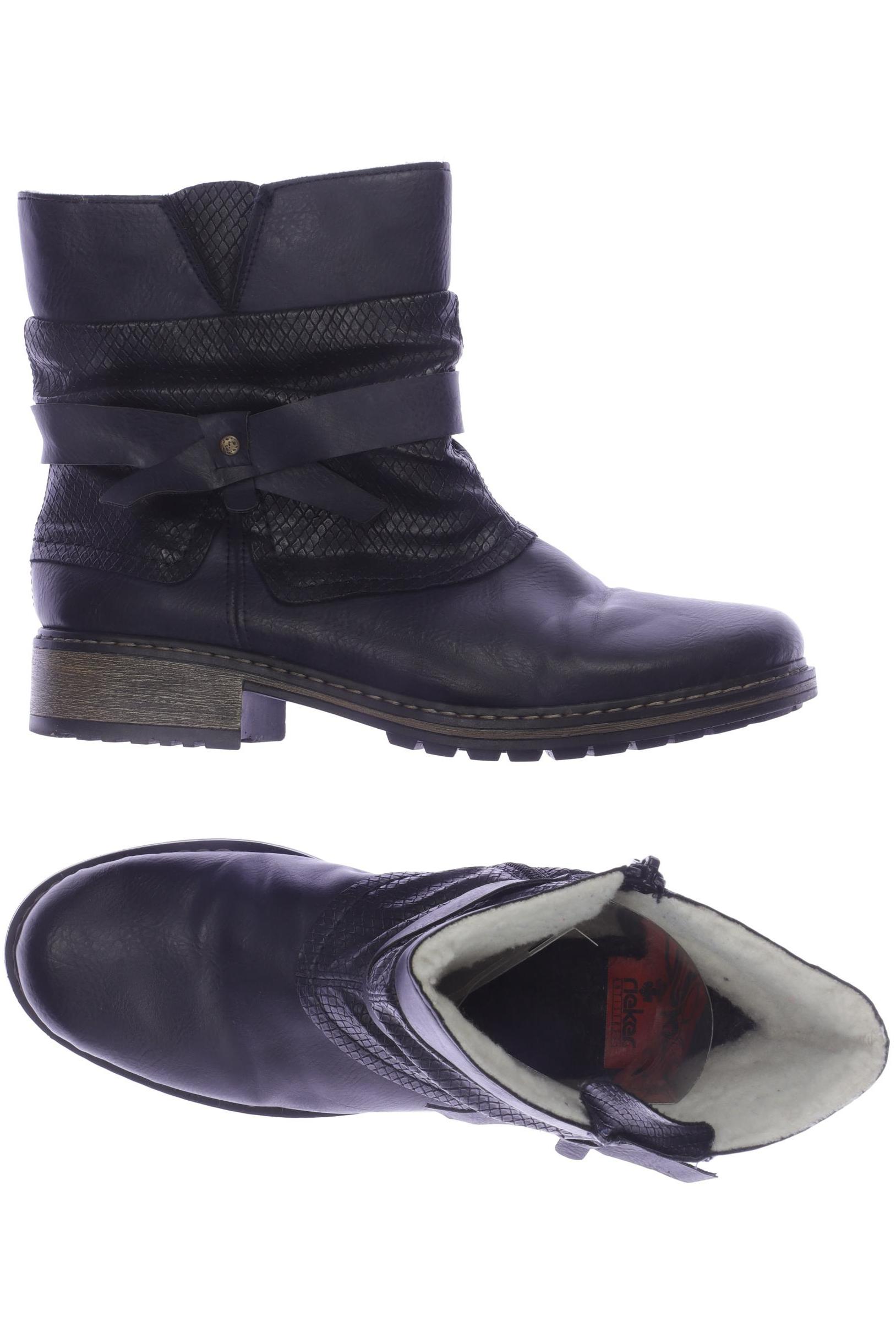 

Rieker Damen Stiefelette, marineblau, Gr. 40