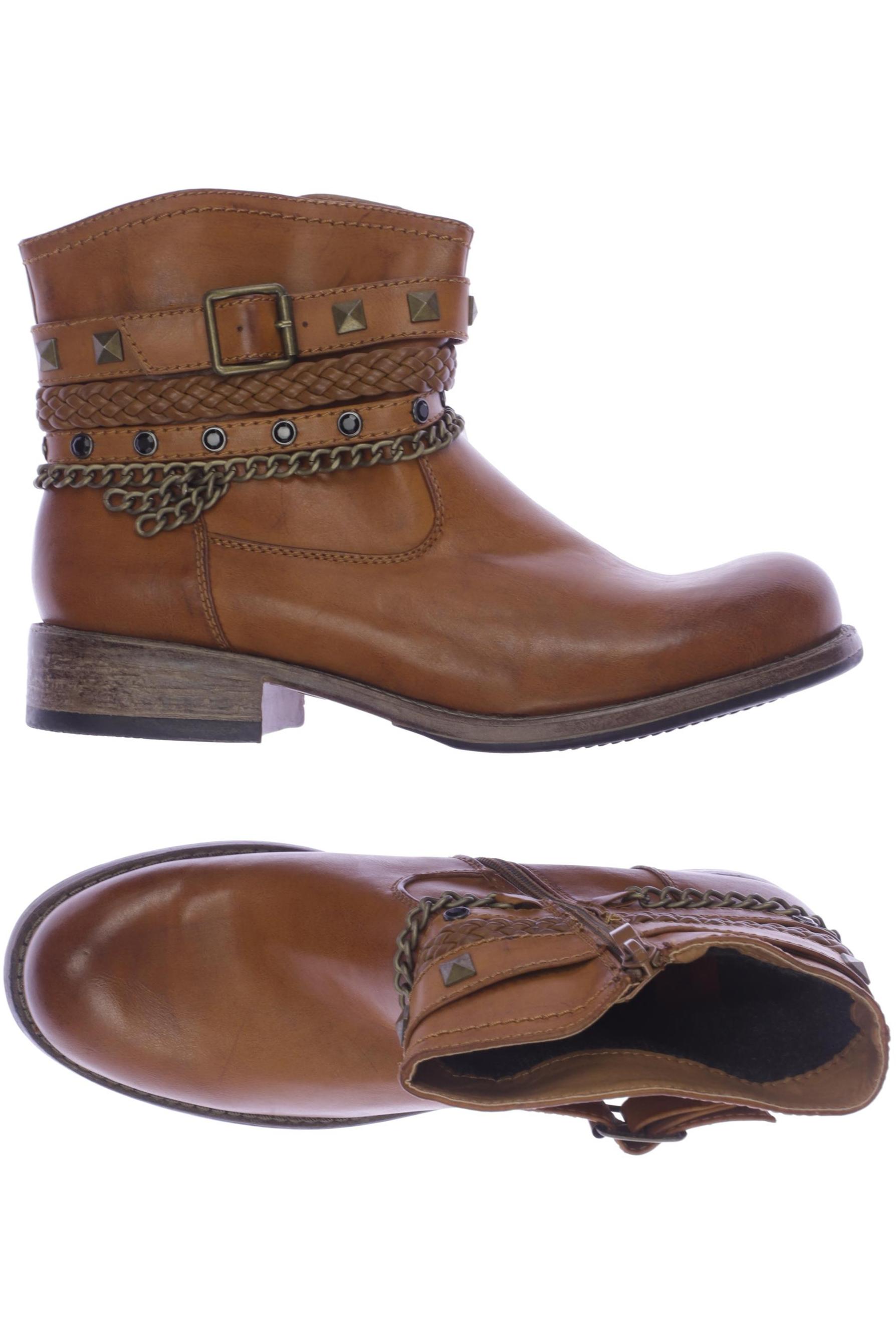 

Rieker Damen Stiefelette, orange, Gr. 40