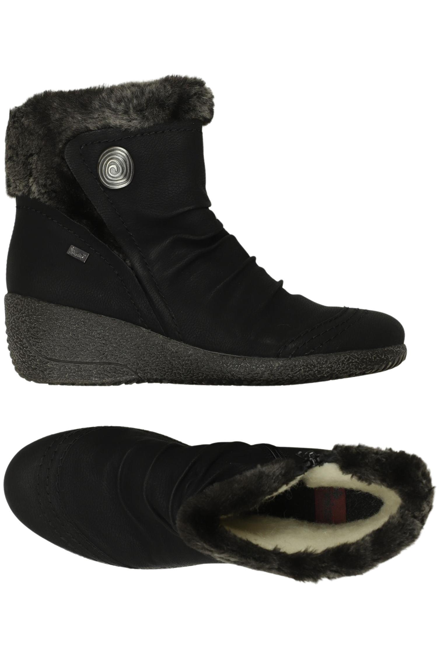 

Rieker Damen Stiefelette, schwarz, Gr. 40