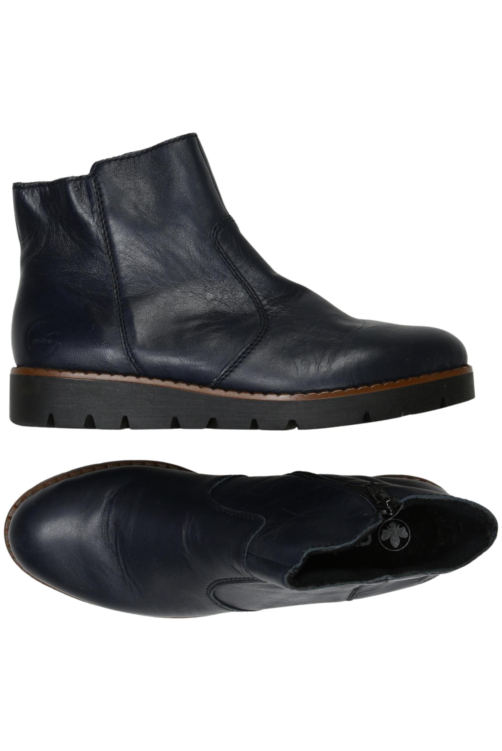 

Rieker Damen Stiefelette, marineblau, Gr. 40