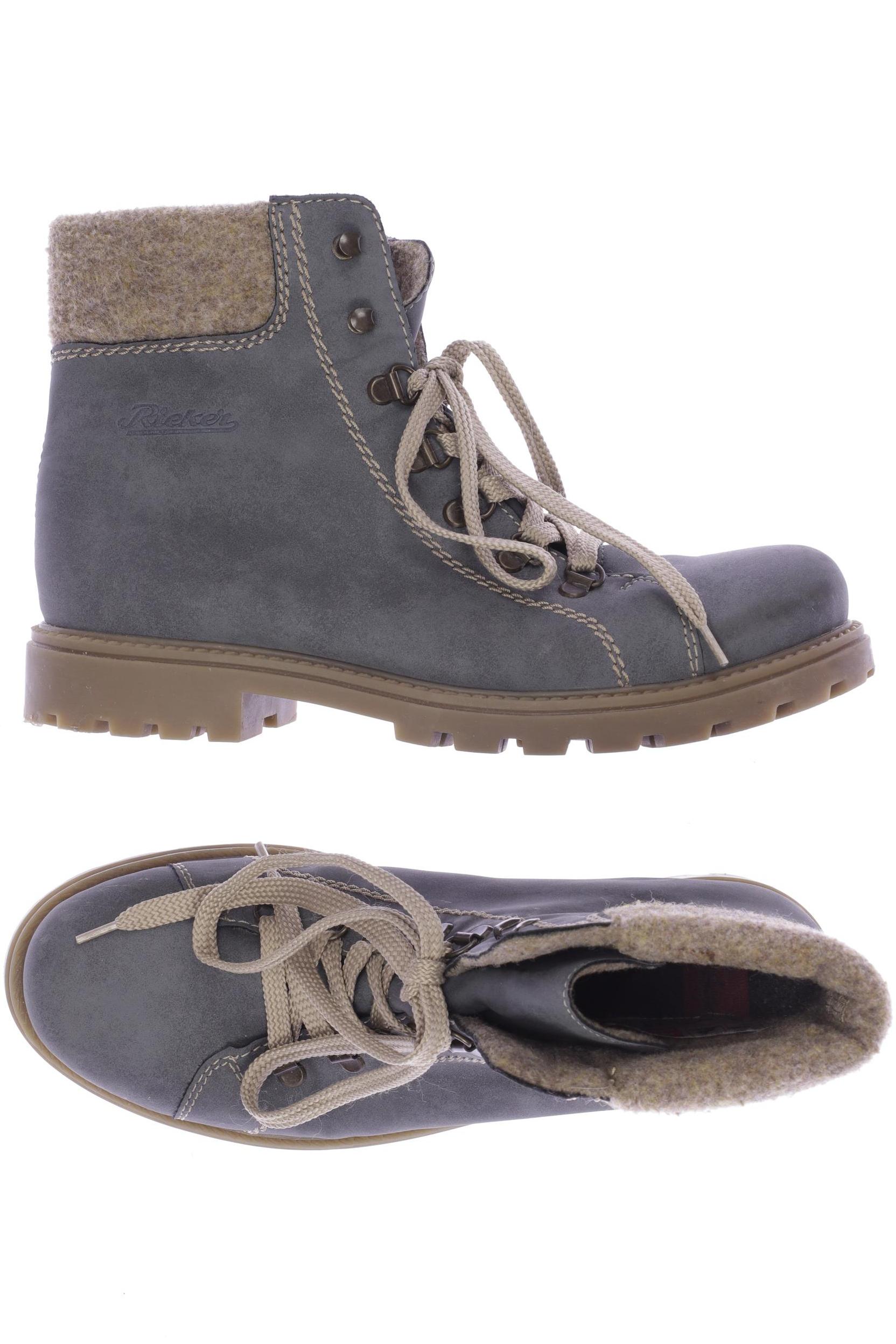 

Rieker Damen Stiefelette, blau, Gr. 38