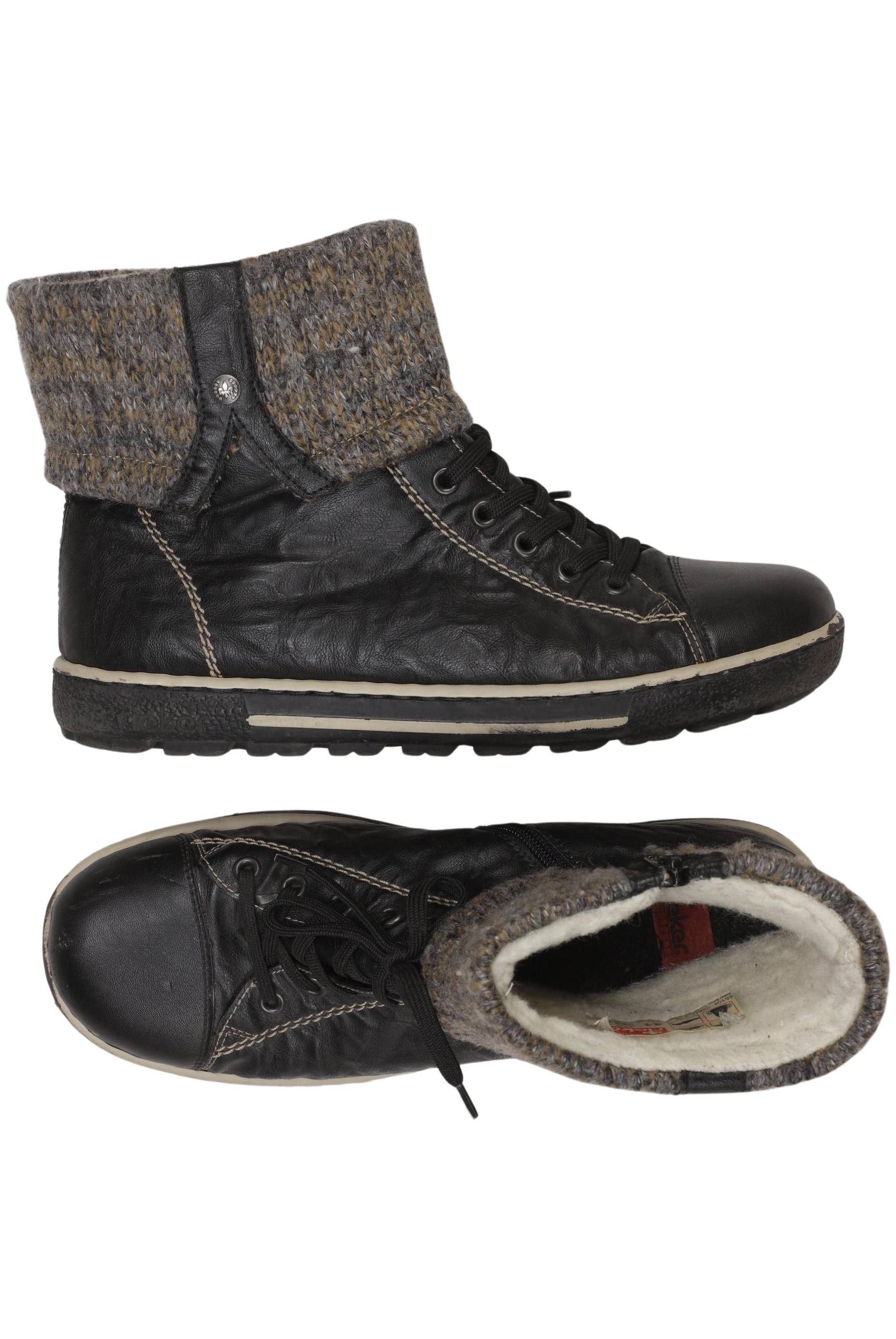 

Rieker Damen Stiefelette, schwarz, Gr. 41