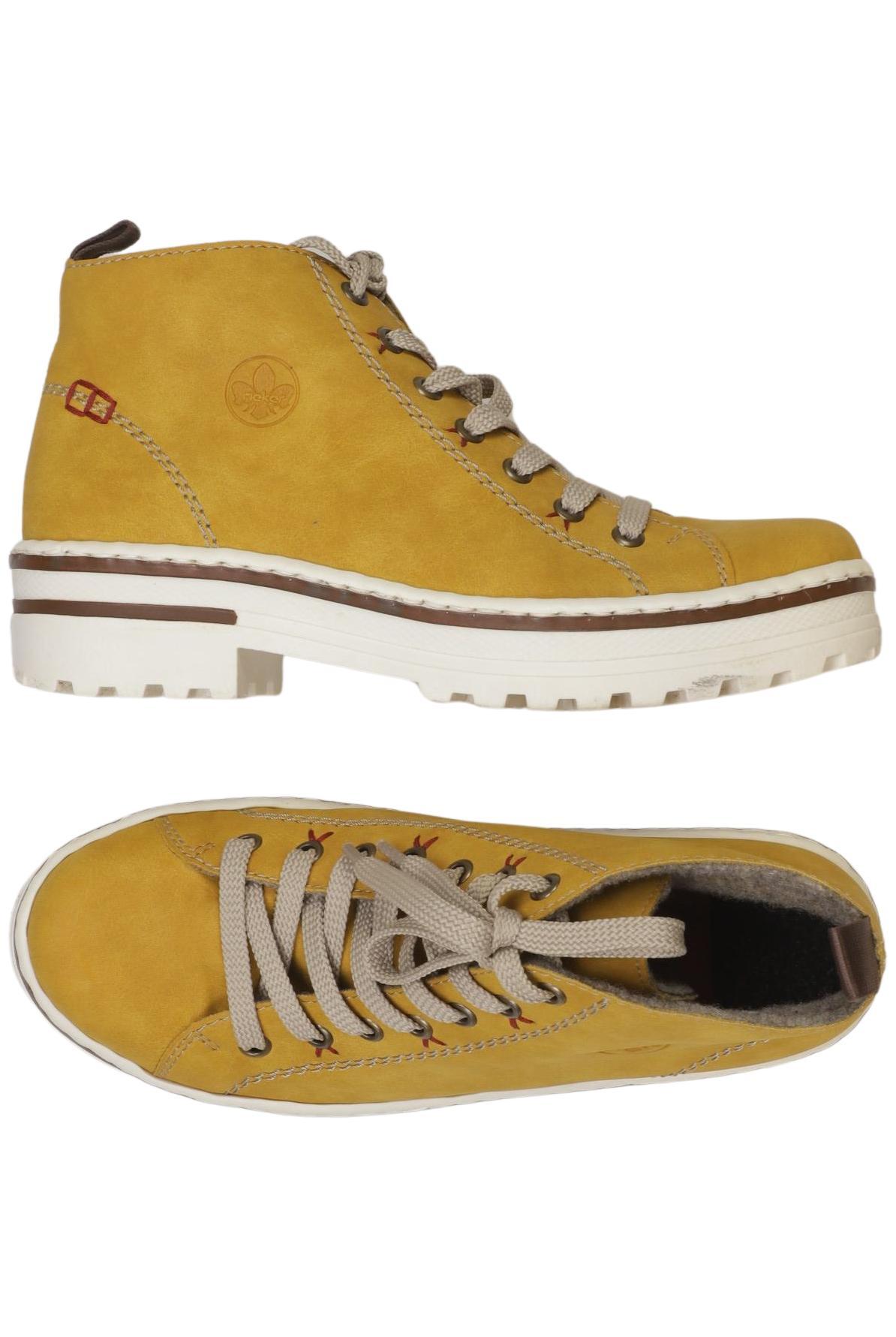 

Rieker Damen Stiefelette, gelb, Gr. 38