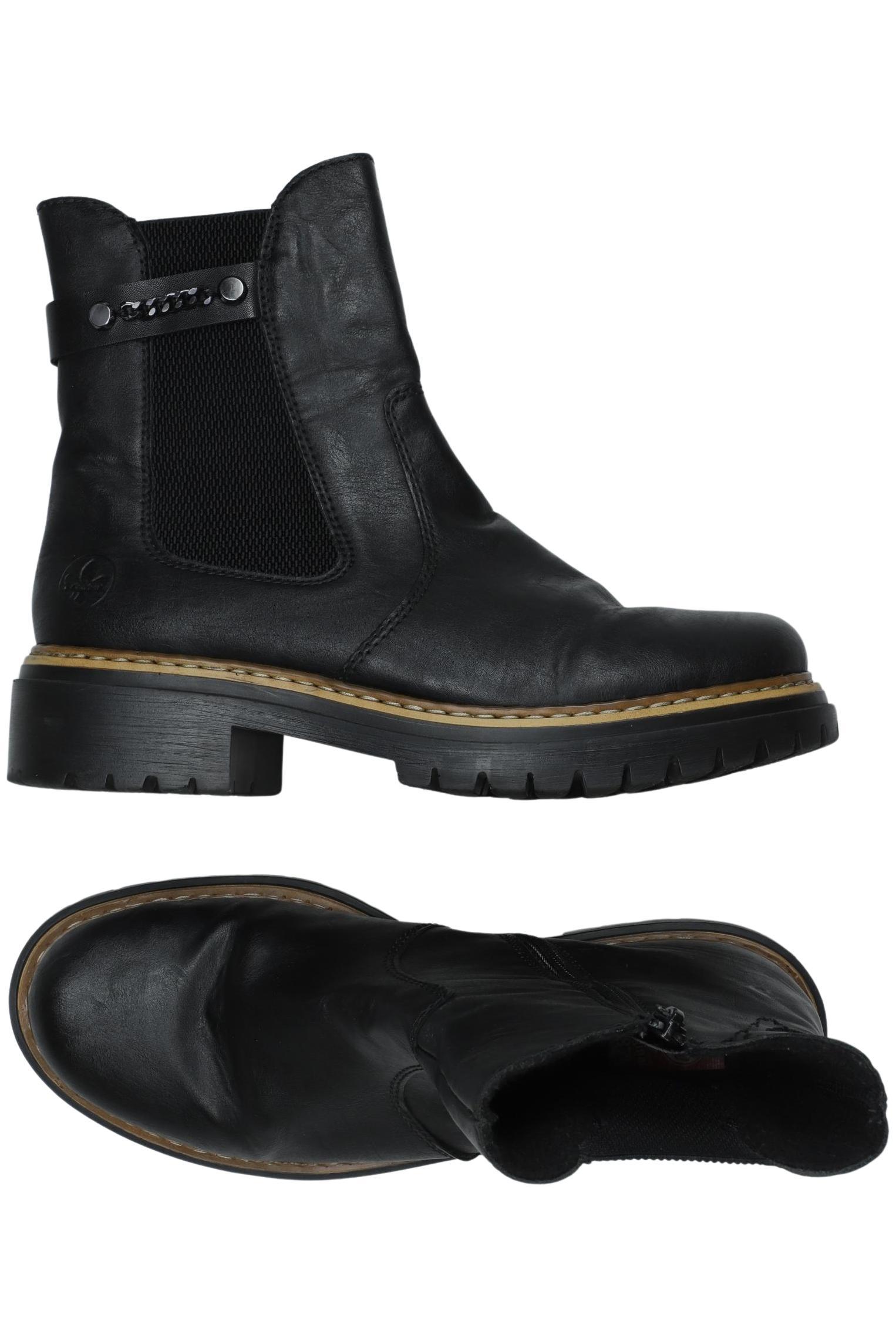 

Rieker Damen Stiefelette, schwarz, Gr. 40