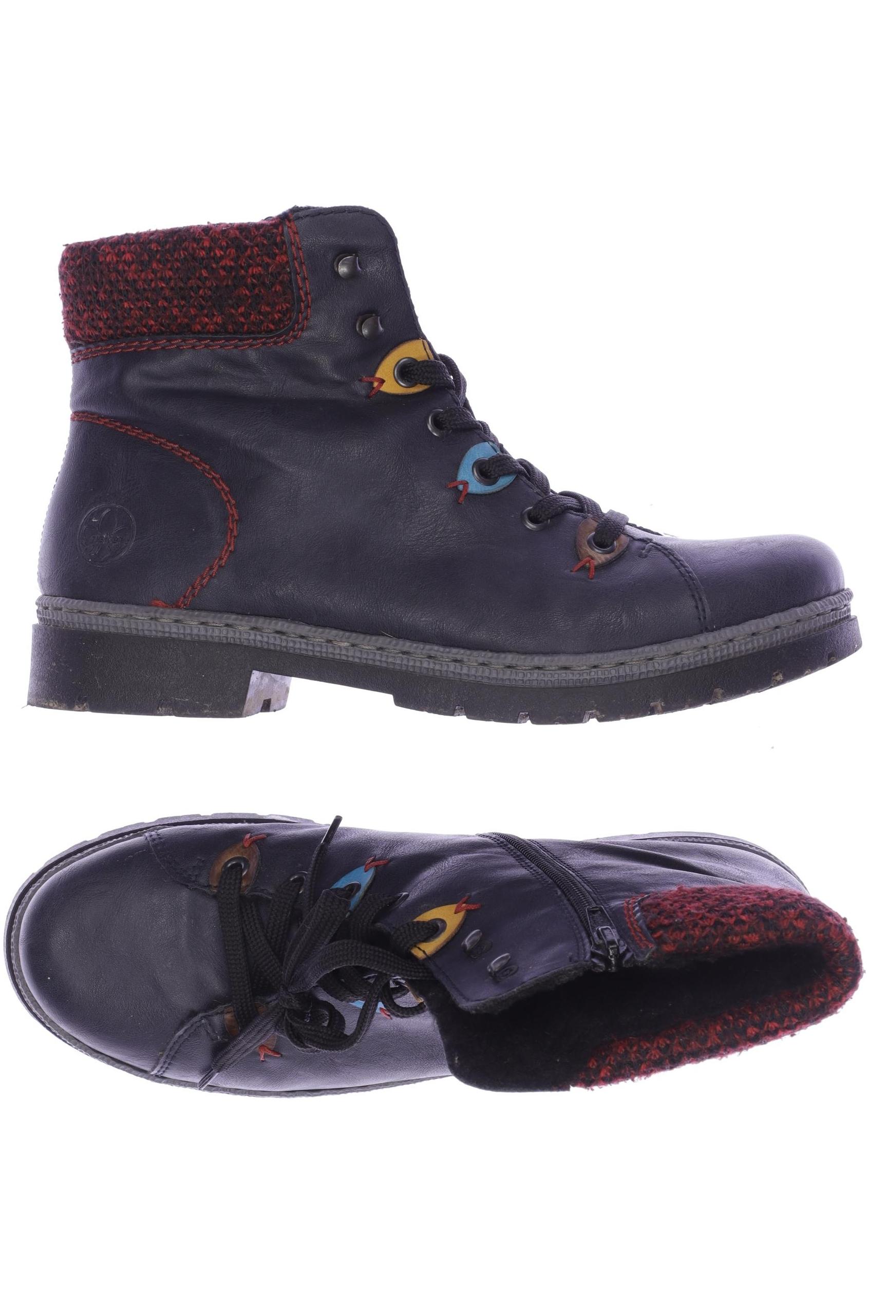 

Rieker Damen Stiefelette, marineblau, Gr. 41